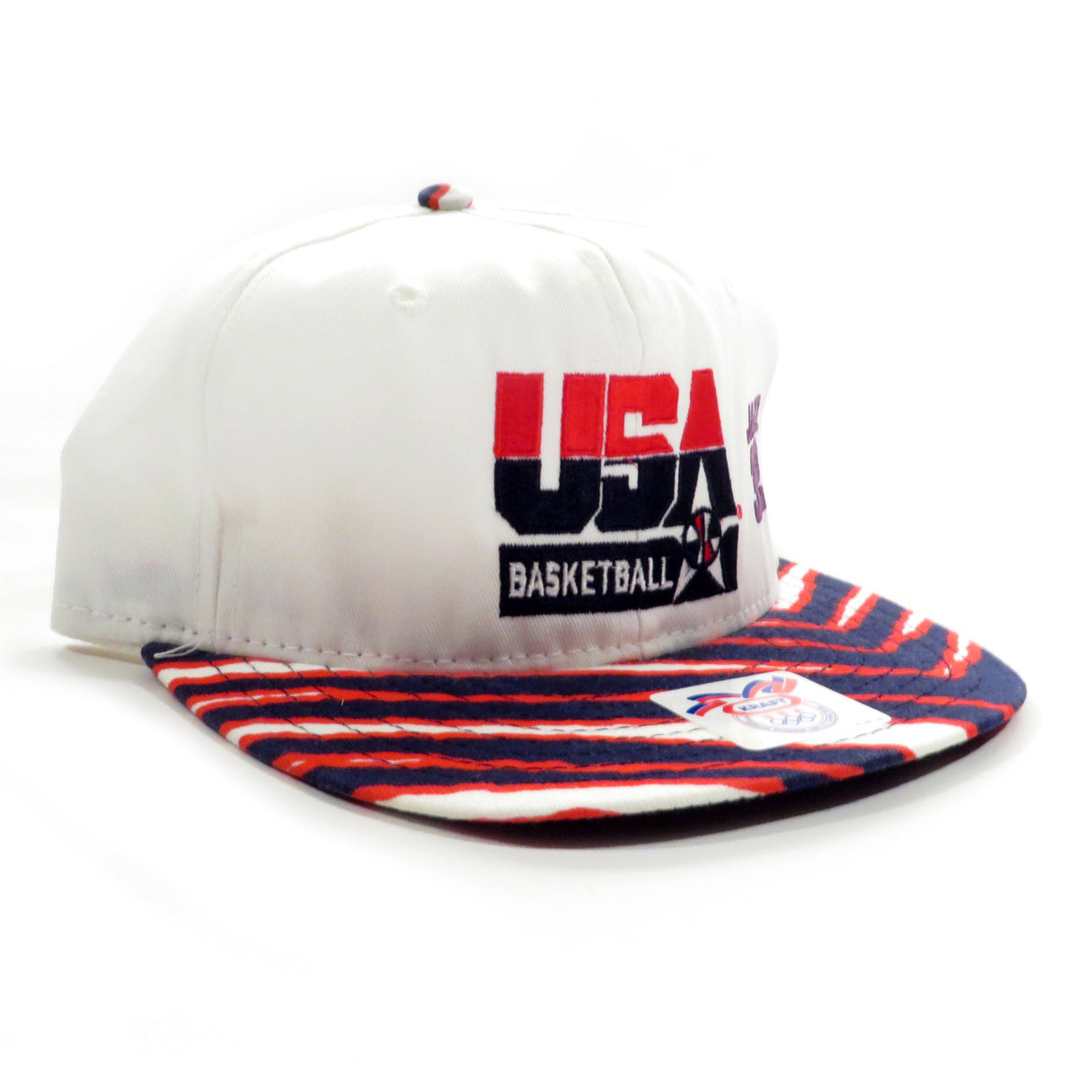 USA Basketball Malone 32 Jazz Zubaz Snapback Hat – Snap Goes My Cap