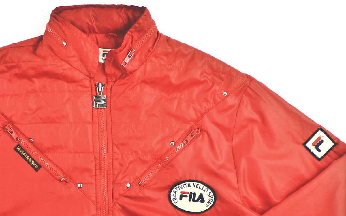 Vintage Fila Studded Creativita Nello Sport Jacket Sz M