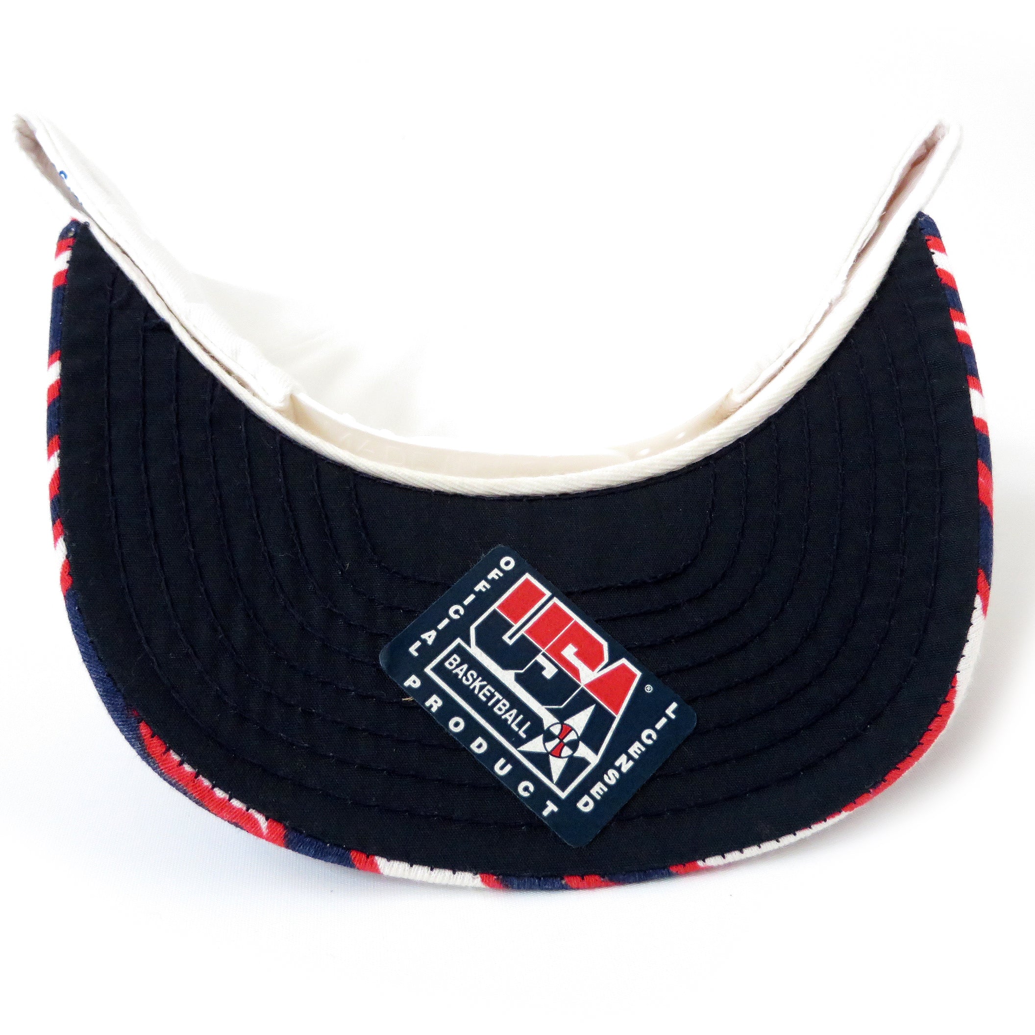 Vintage USA Basketball Malone Jazz Zubaz Snapback Hat
