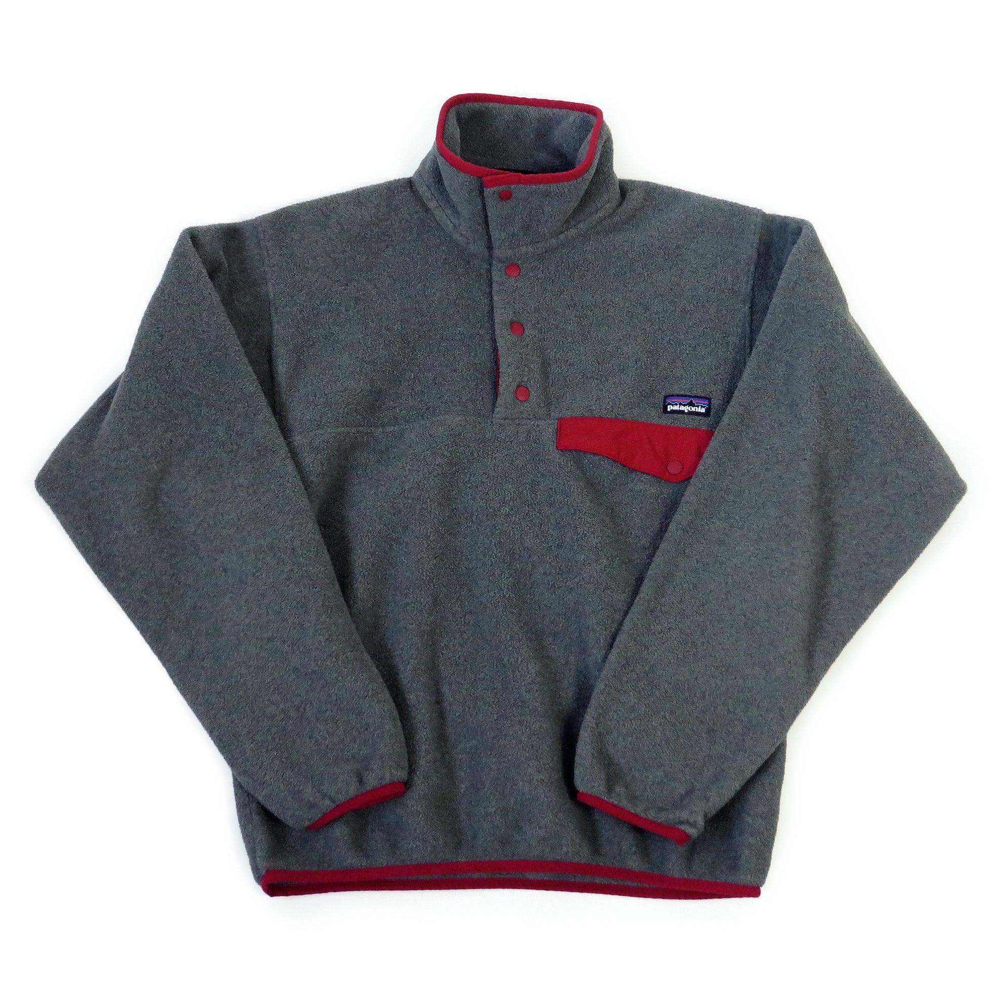 Vintage Patagonia Synchilla Snap-T Fleece Pullover Sweatshirt Sz XS