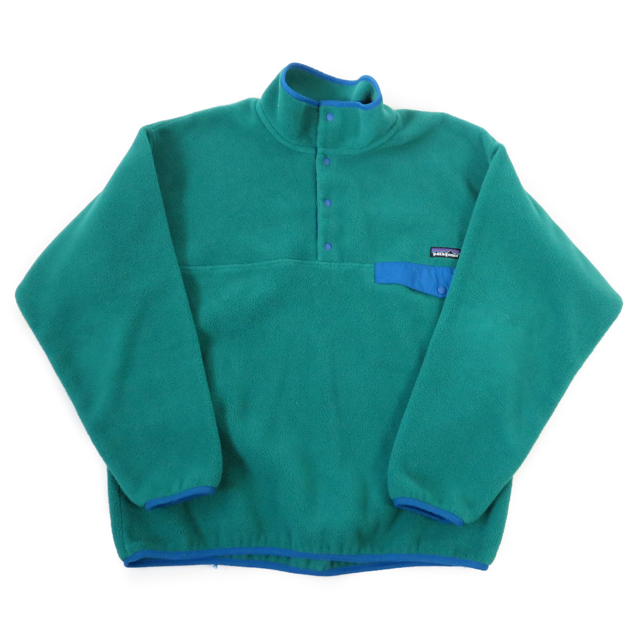 Vintage Patagonia Synchilla Snap-T Fleece Pullover Sweatshirt Sz L