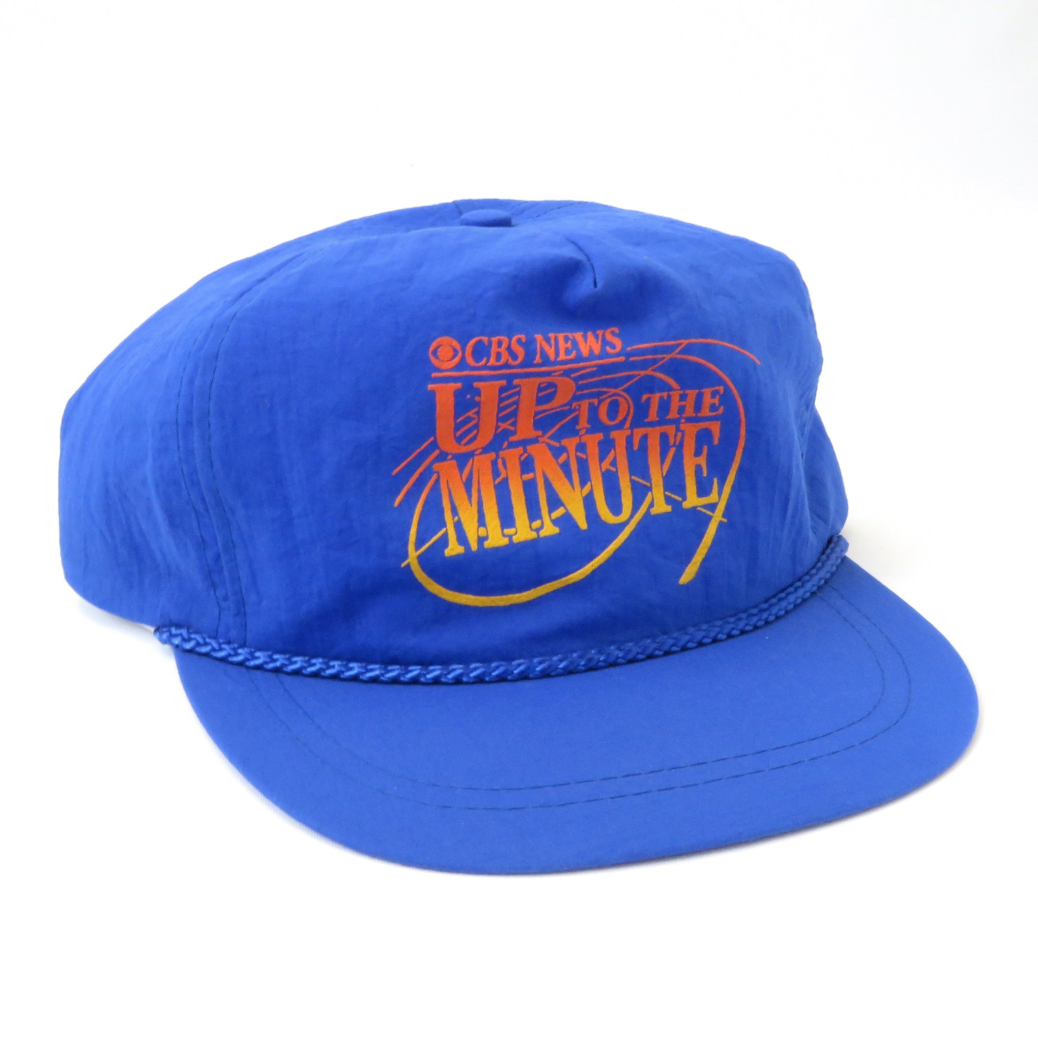 Vintage CBS Up To The Minute Snapback Hat