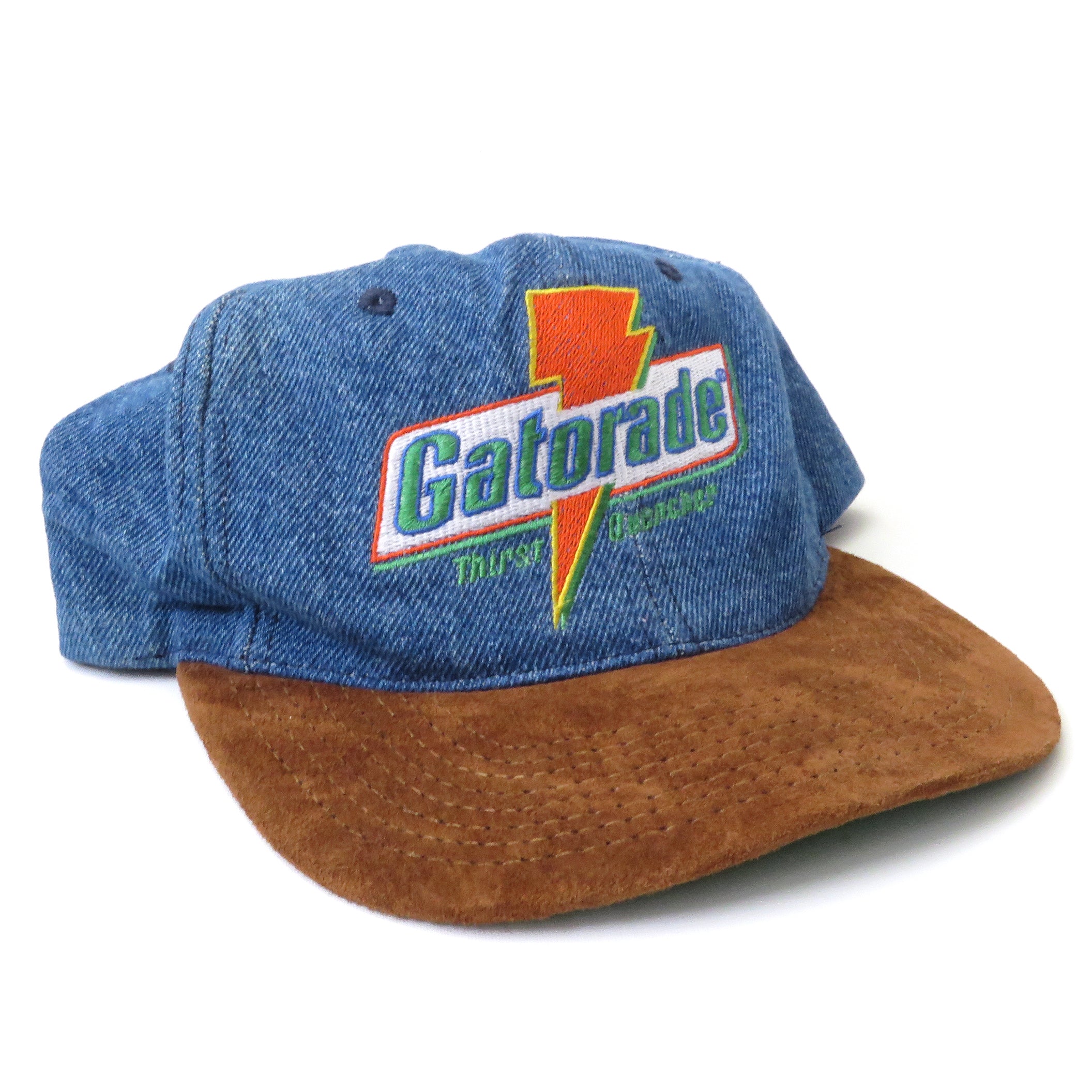 Vintage Gatorade Denim Snapback Hat