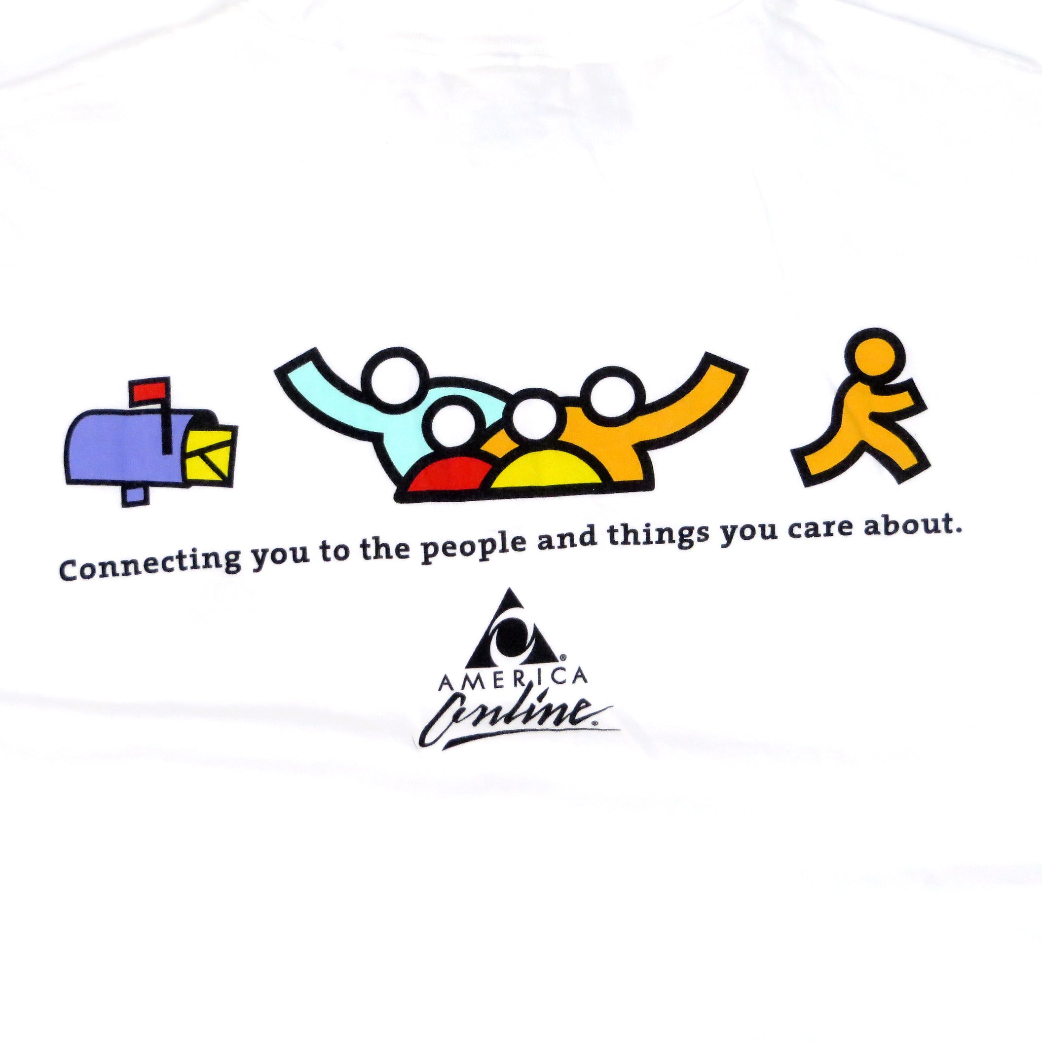 Vintage AOL America Online T-Shirt Sz XL