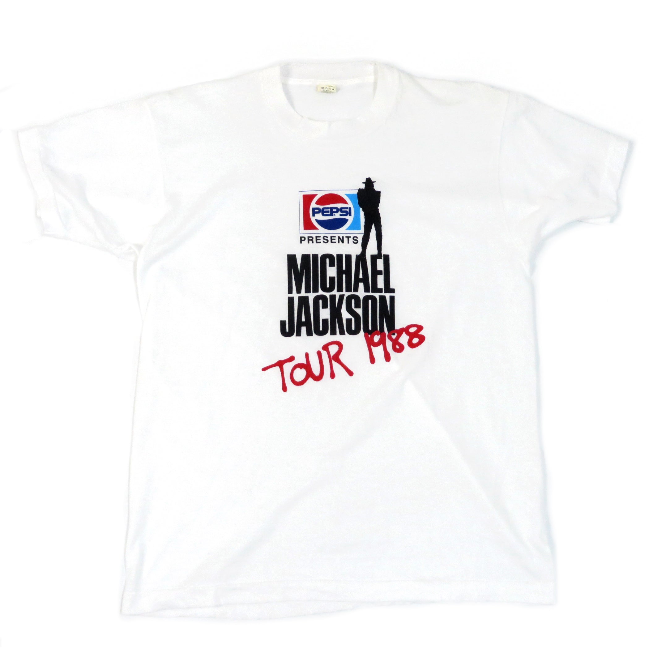 1988 Michael Jackson "Bad" Vintage World Tour Tee Shirt