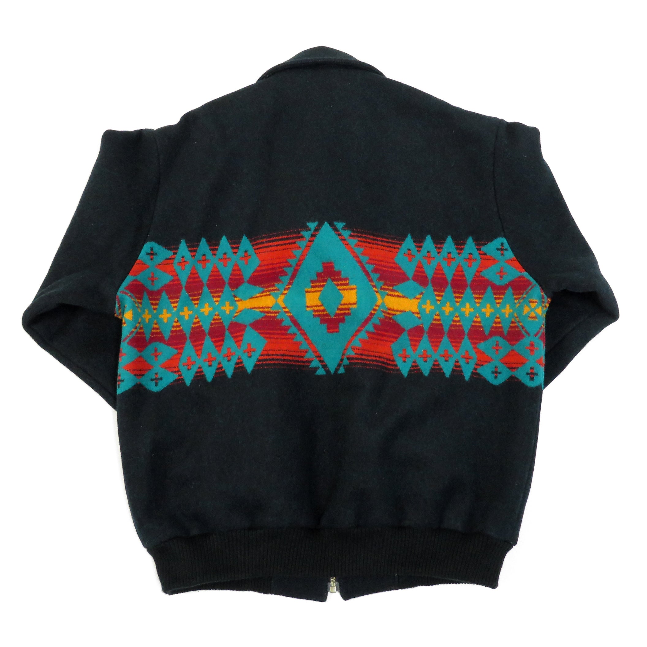 Vintage Pendleton Navajo Print Wool Jacket Sz L