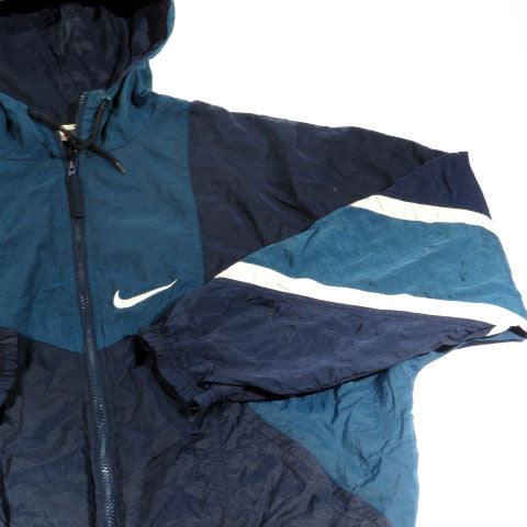 Nike Hooded Zip Up Windbreaker Jacket Sz XXL