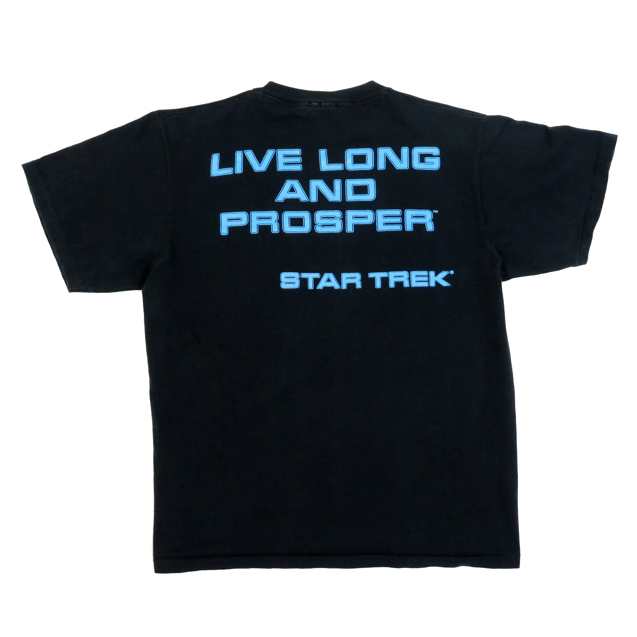 Vintage 1991 Star Trek Spok Live Long And Prosper T-Shirt Sz XL
