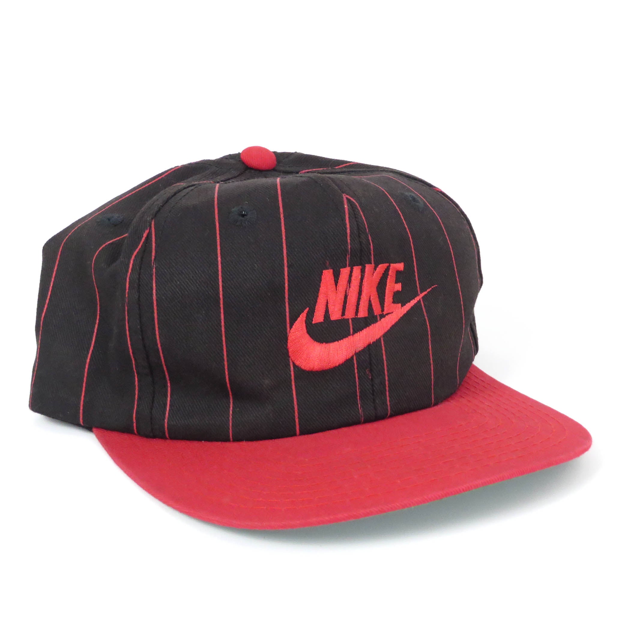 Vintage Nike Two-Tone Pinstripe Snapback Hat