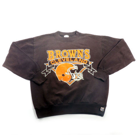Cleveland Browns Logo 7 Crewneck Sweatshirt Sz M