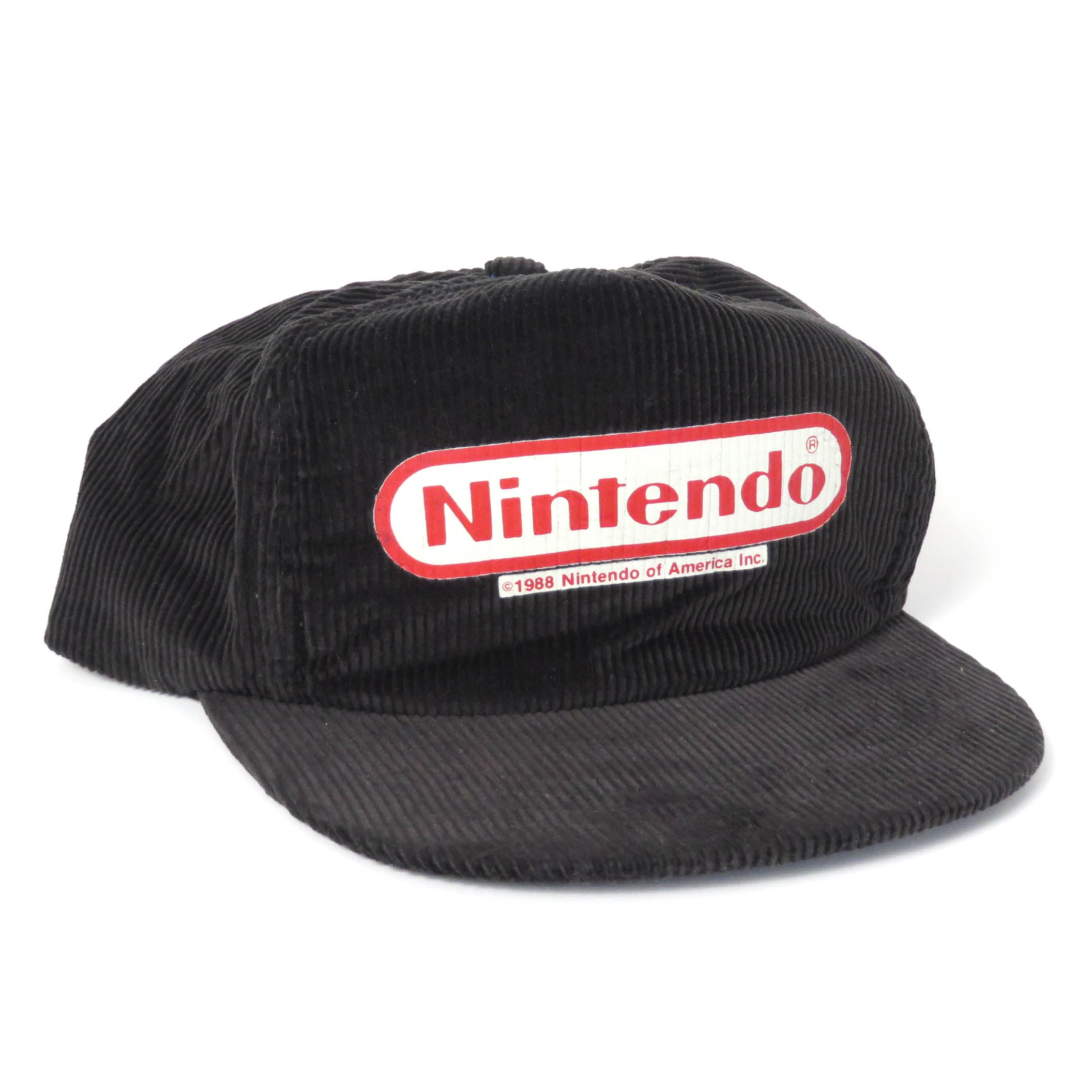 Vintage 1988 Nintendo Corduroy Youth Snapback Hat