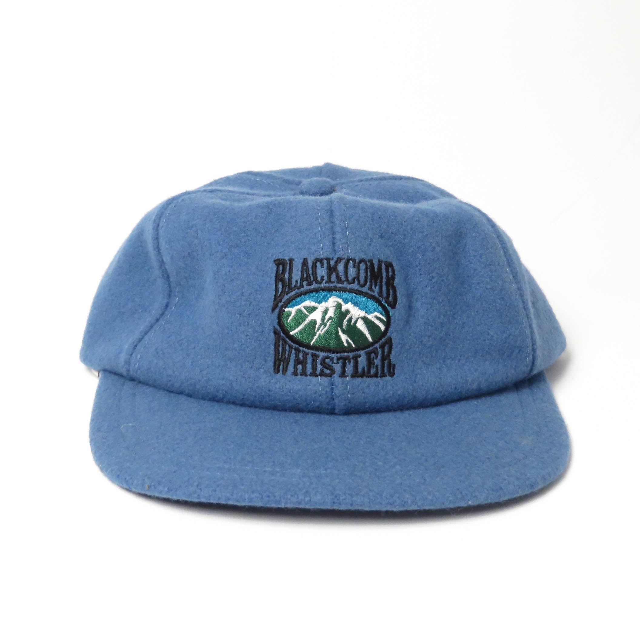 Vintage Whistler Blackbomb Flannel Strapback Hat