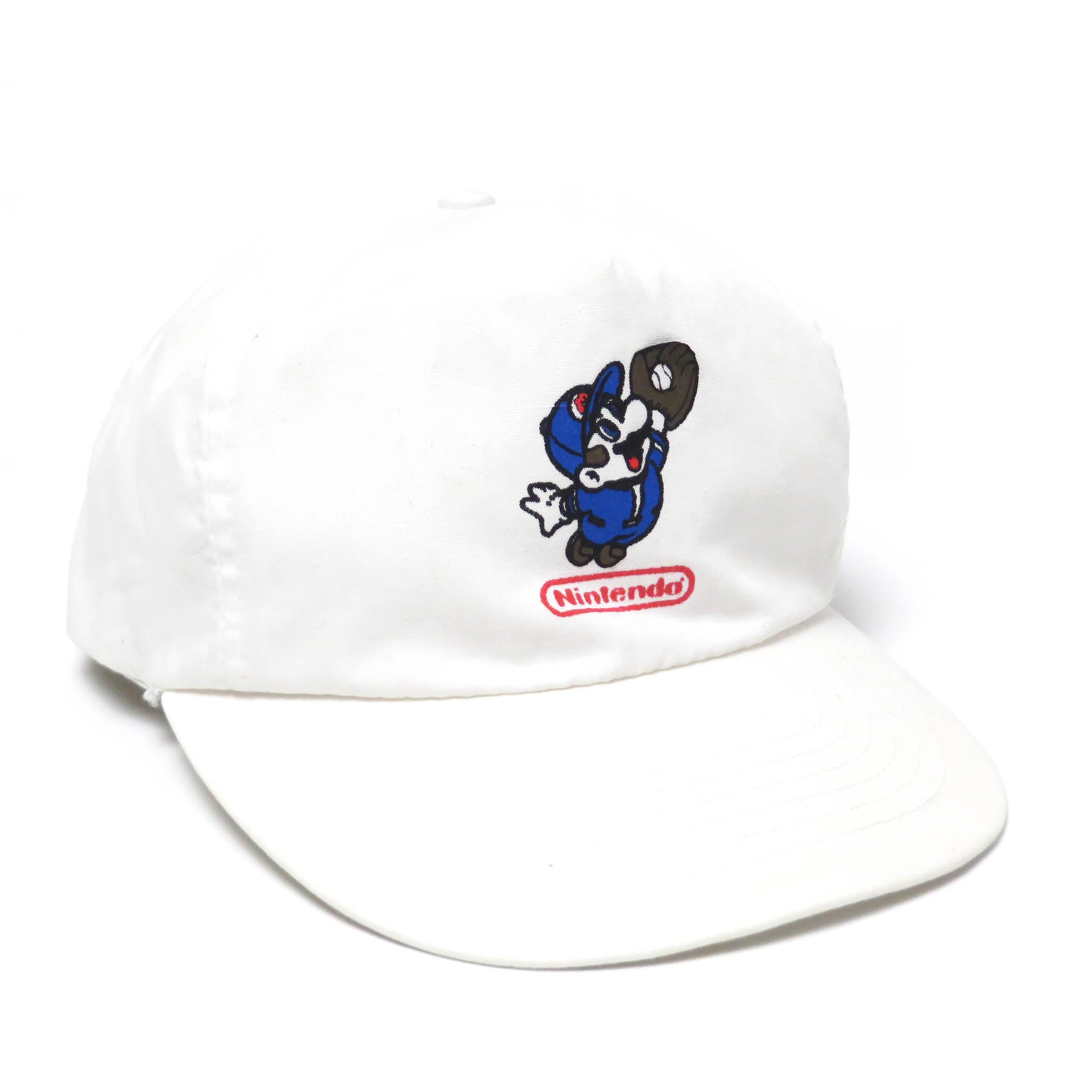 Vintage Nintendo Mario Baseball Snapback Hat