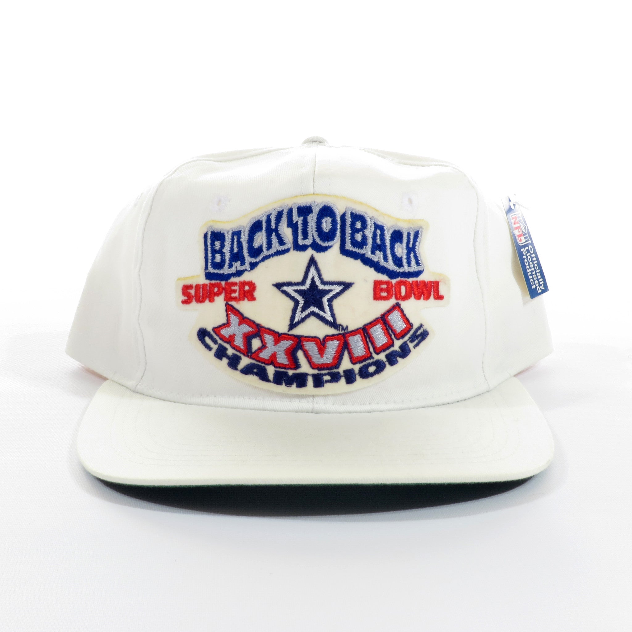 Back to Back Dallas Cowboys Super Bowl XXVIII Champions Snapback Hat