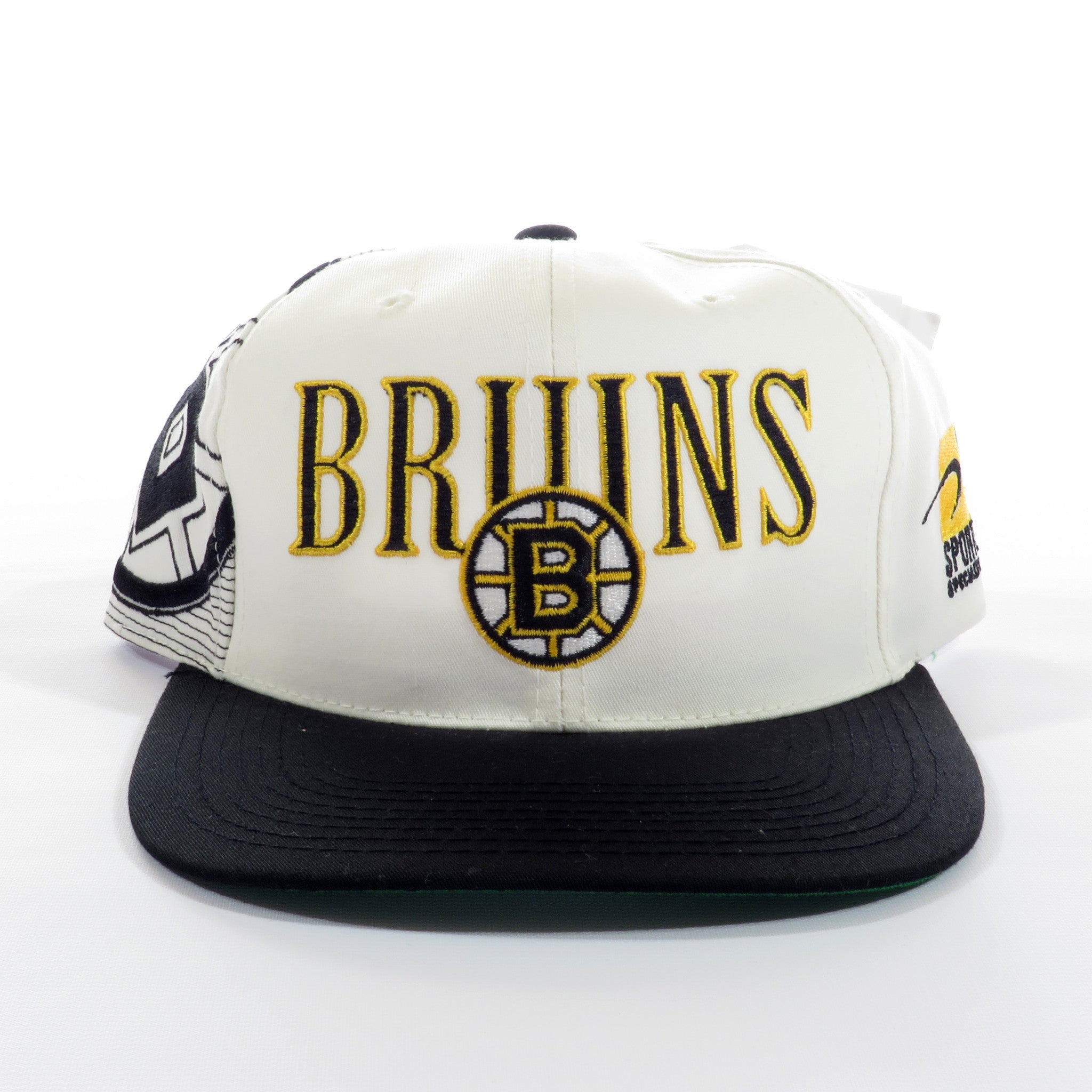 Boston Bruins Sports Specialties Laser Snapback Hat