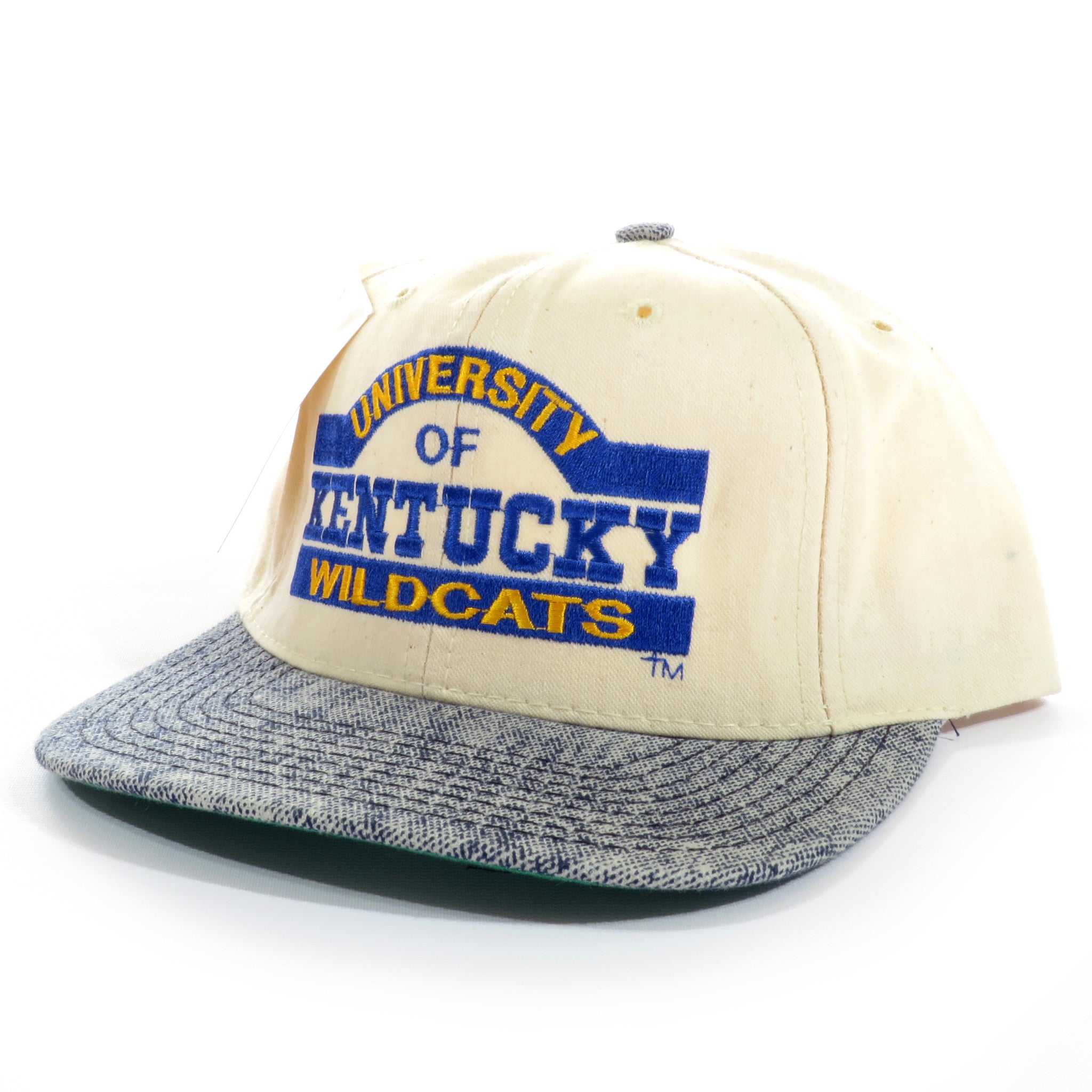 Univeristy of Kentucky UK Wildcats Denim Snapback Hat