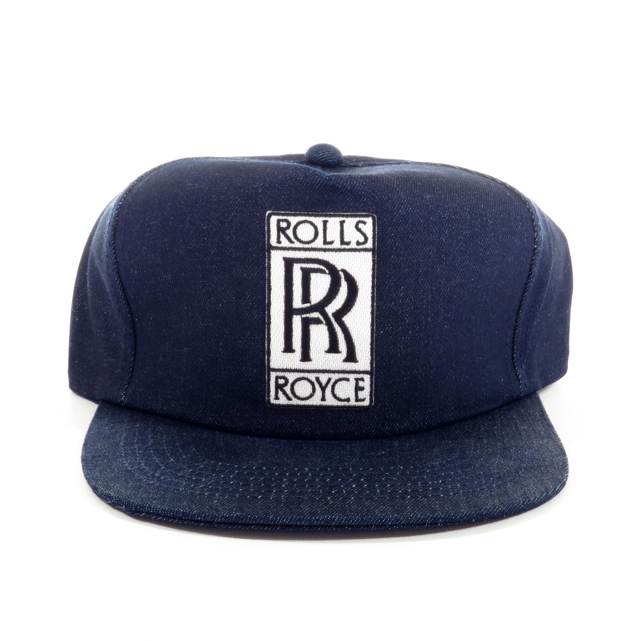 Rolls Royce Raw Denim Snapback Hat