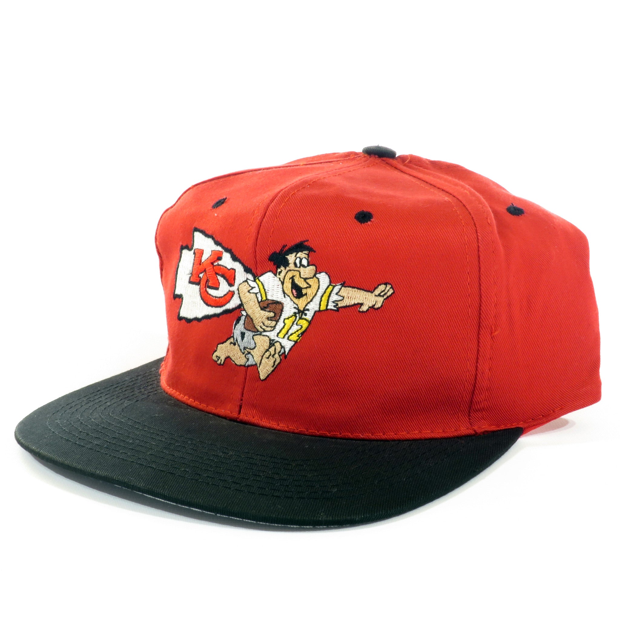 Kansas City Chiefs Fred Flintstone Snapback Hat