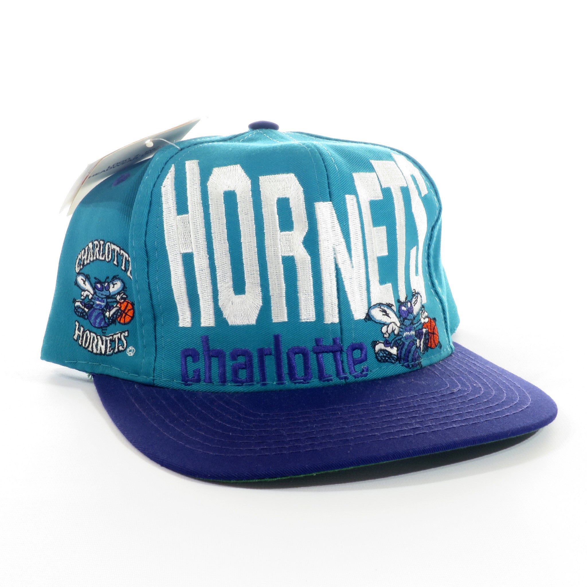 Charlotte Hornets Logo 7 Snapback Hat