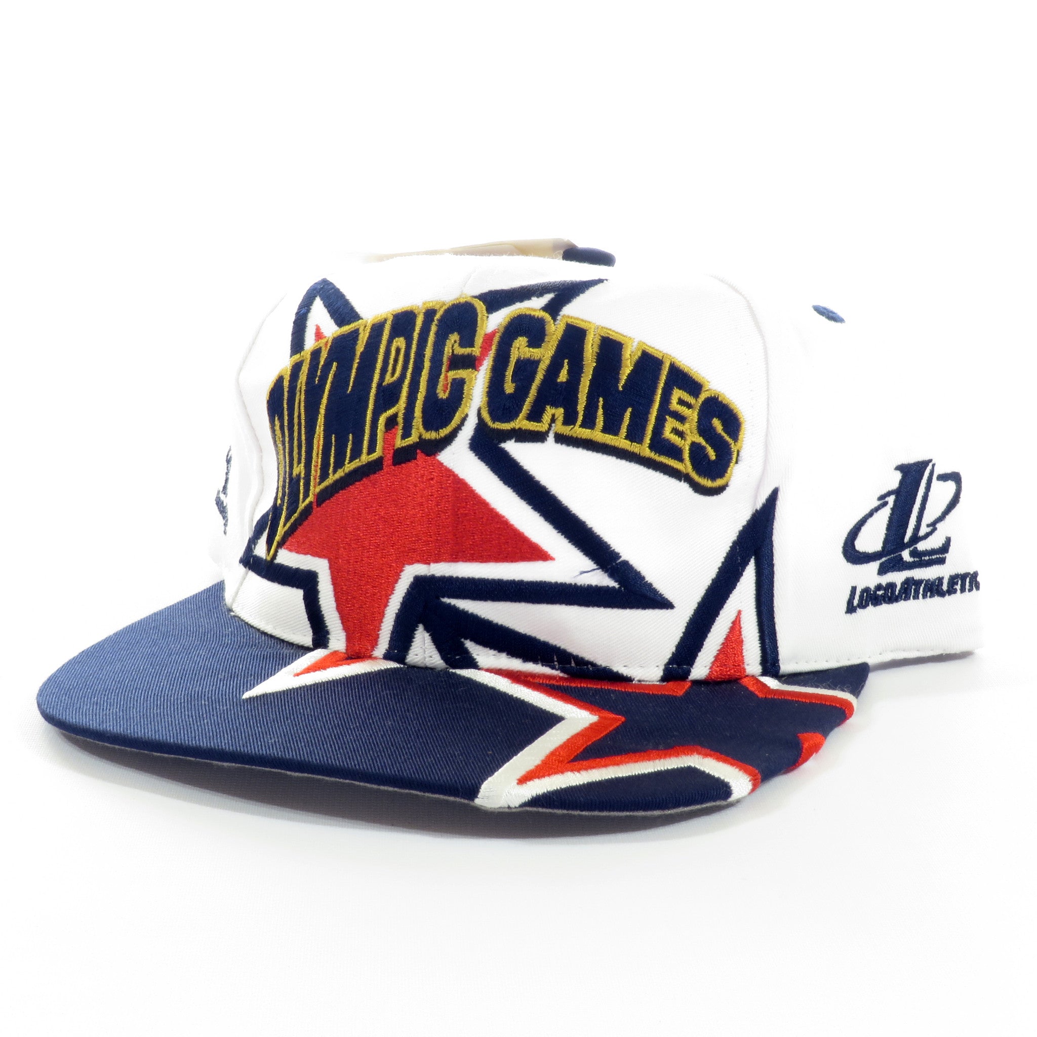 Atlanta 96 Olympic Games Logo Athletic Snapback Hat