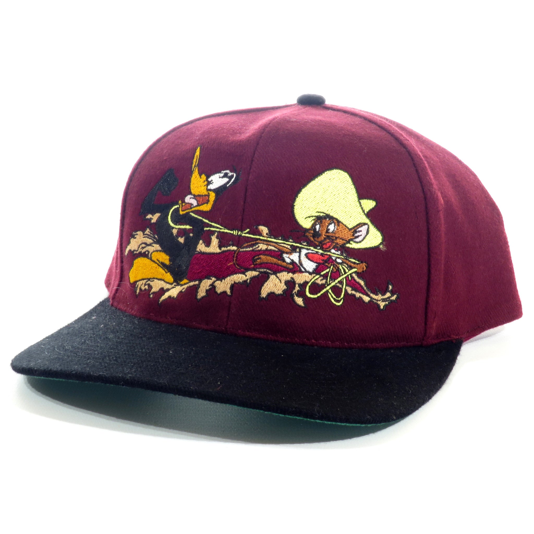 Looney Tunes Daffy Duck Speedy Gonzales Snapback Hat