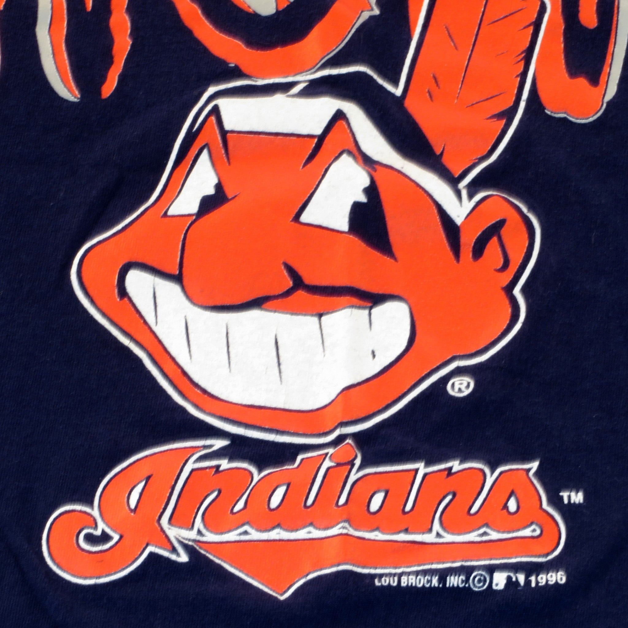 Cleveland Indians 1996 WOW T Shirt Sz XL
