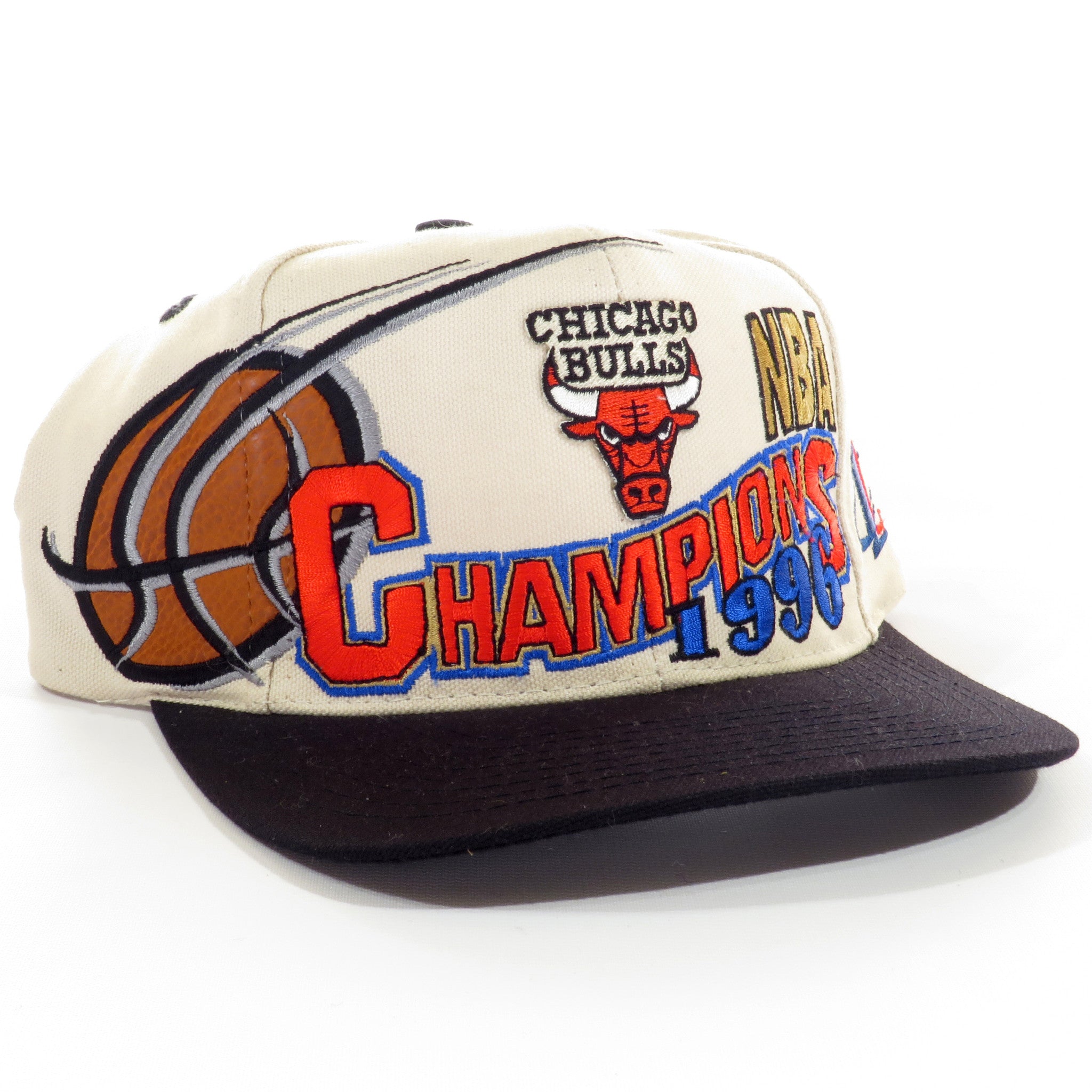Chicago Bulls 1996 Champions 2-Tone Snapback Adjustable Cap