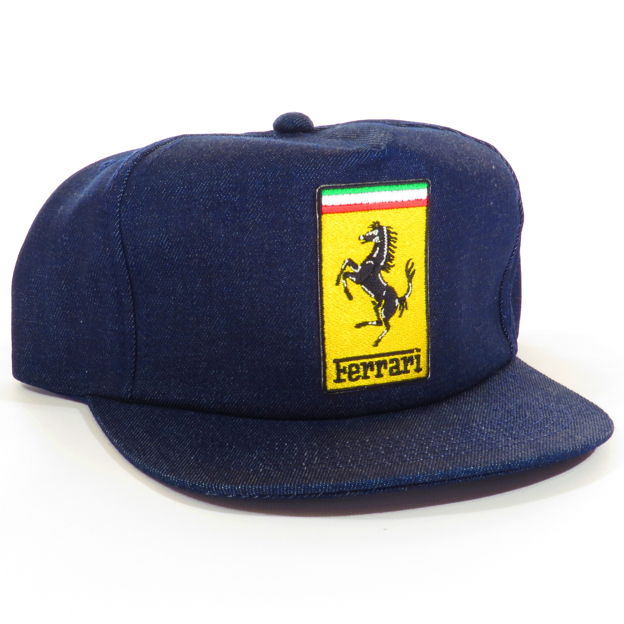 Ferrari Raw Denim Snapback Hat
