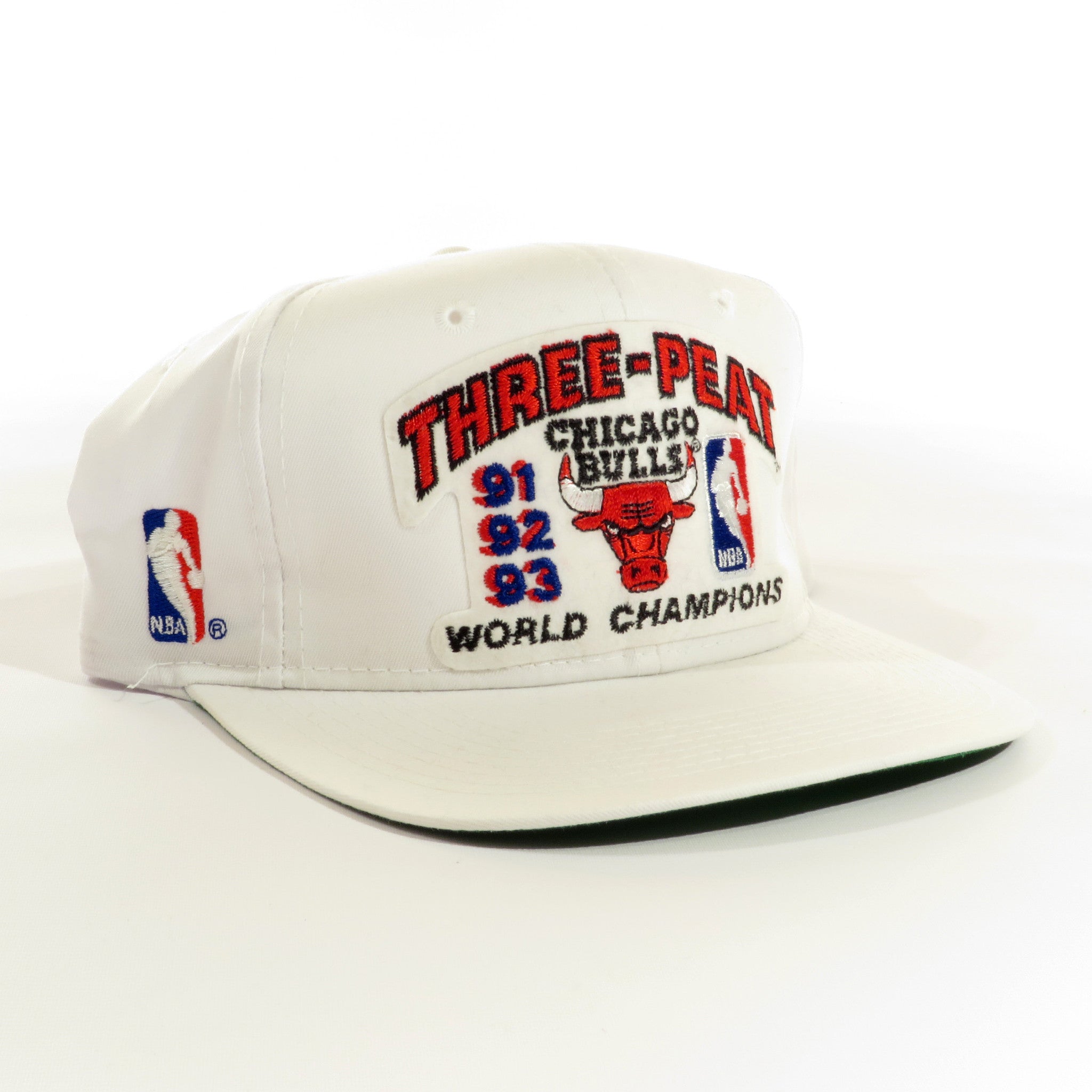 Chicago Bulls Three Peat World Champions Snapback Hat
