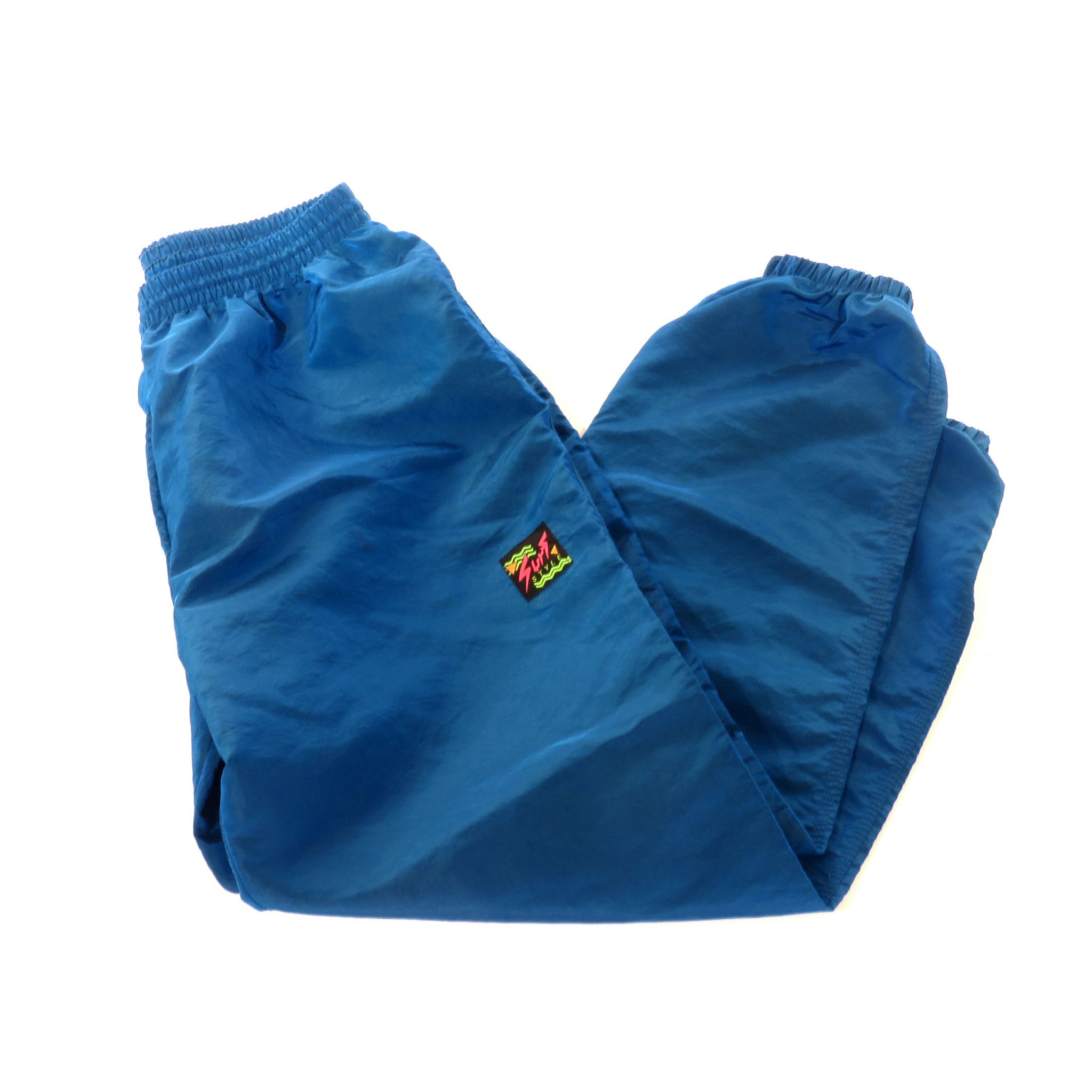 Surf Style Iridescent Windbreaker Jacket/Pants Sz M-L