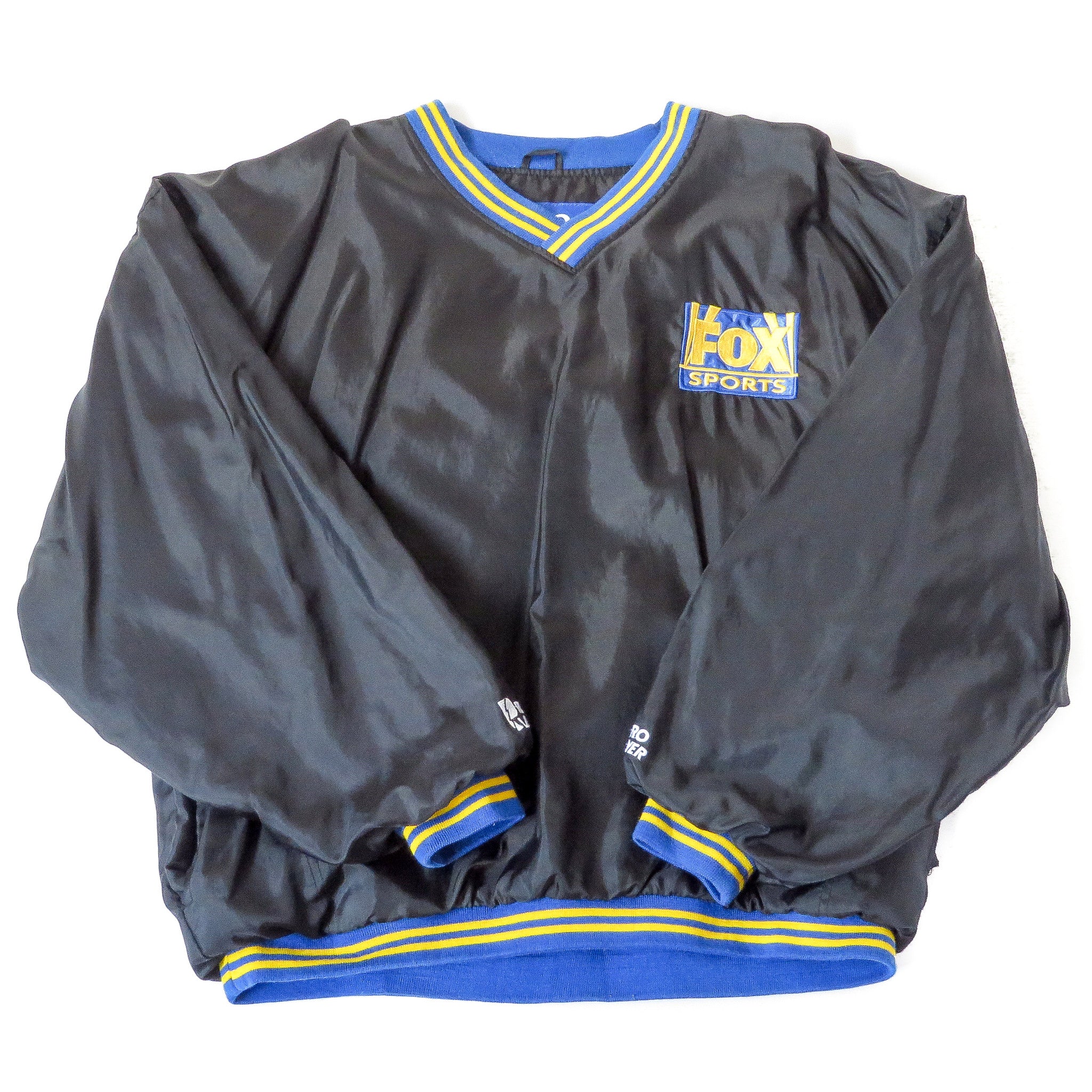 Vintage Fox Sports Pro Player Pullover Jacket Sz XL