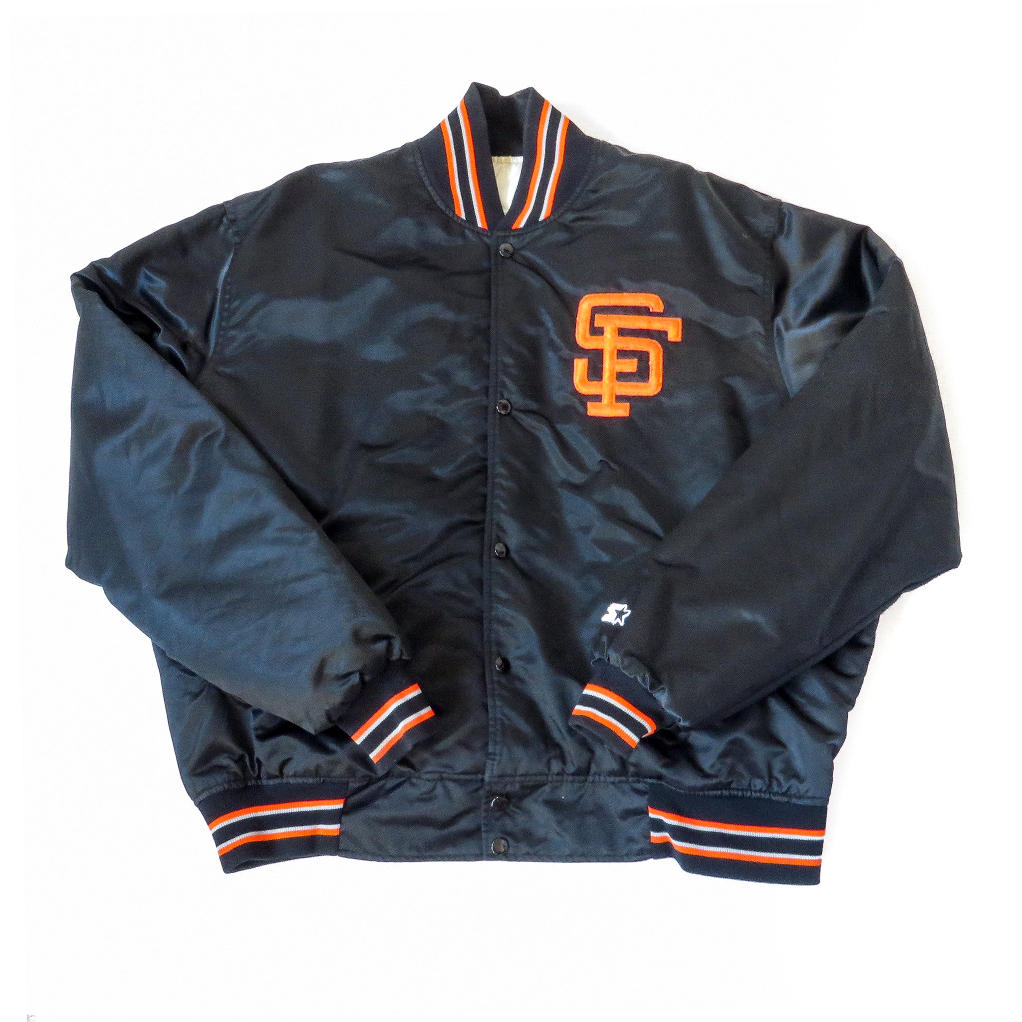 90s Vintage San Francisco Giants Puffy Hooded Starter Jacket 