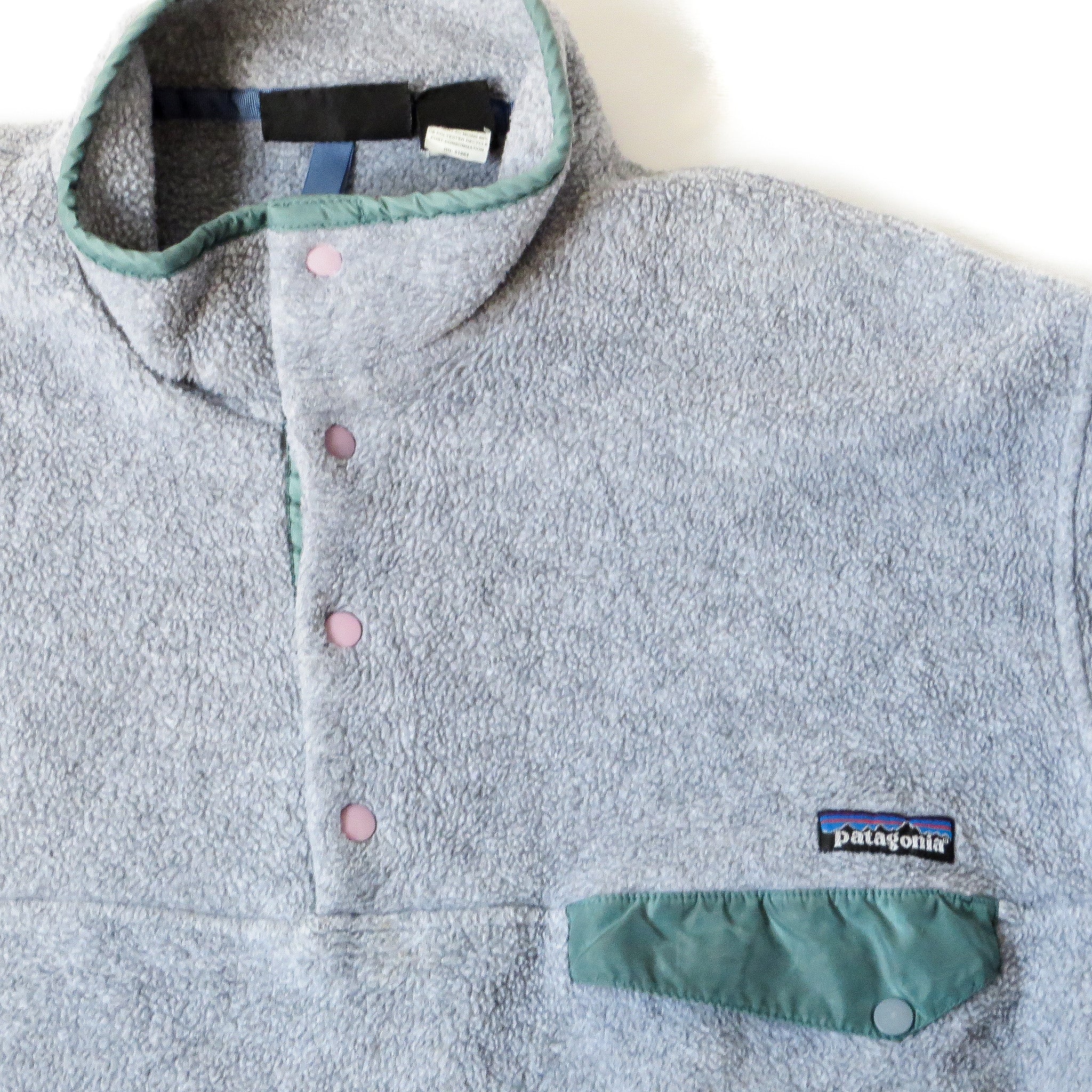 Vintage Patagonia Synchilla Snap-T Fleece Pullover Jacket Sz L