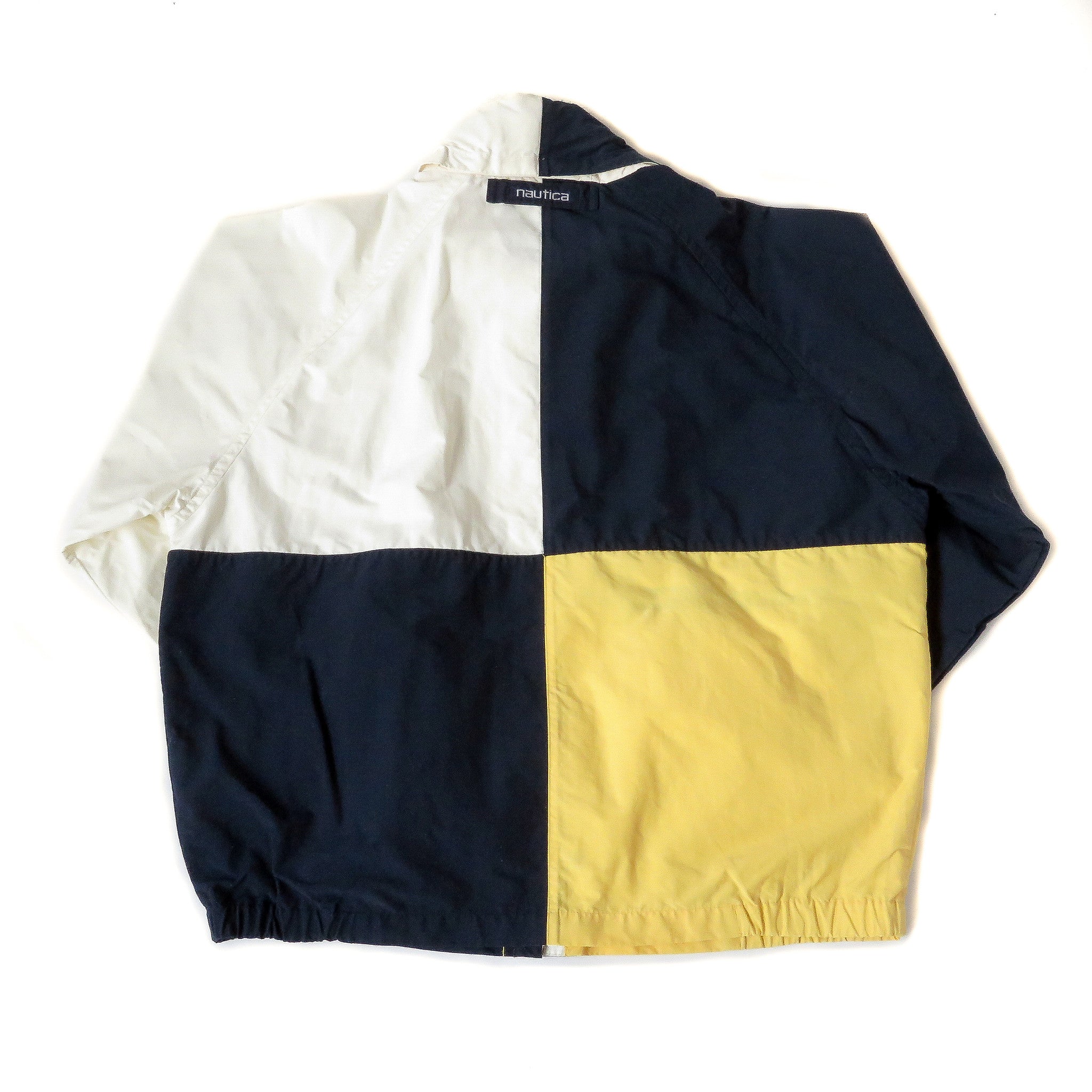 Vintage Nautica Color Block Jacket Sz M