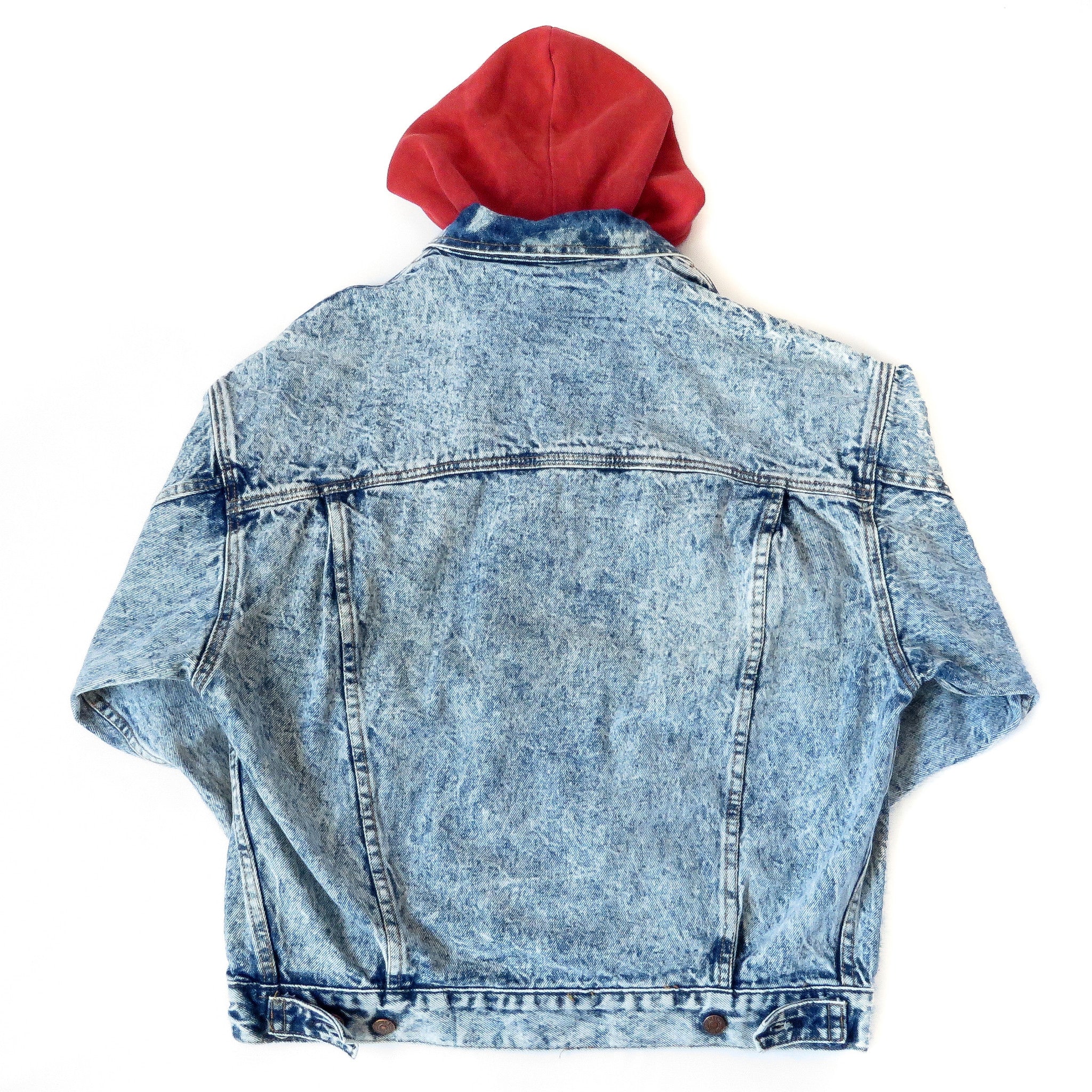 Vintage Levi's Hooded Denim Jacket Sz M