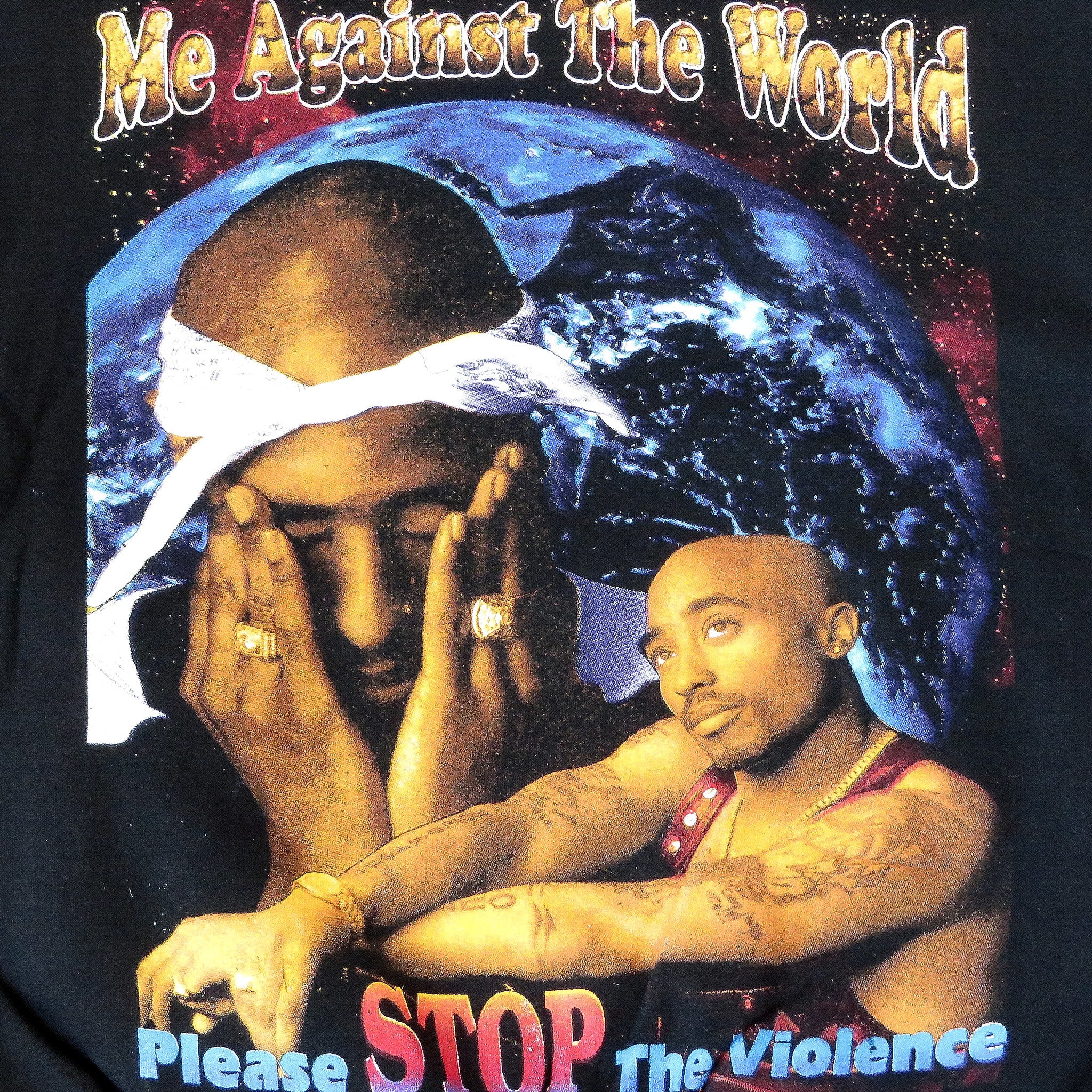 Vintage 2Pac Tupac Shakur All Eyes On Me Crewneck Sweatshirt Sz L