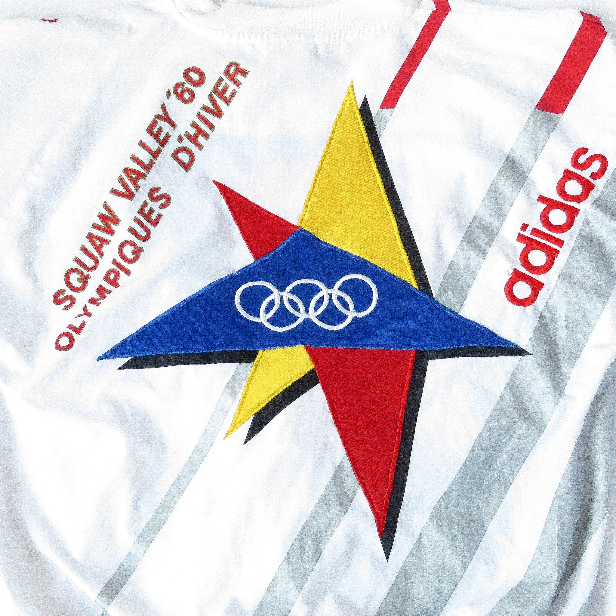 Vintage Adidas St. Moritz Olympic Games Crewneck Sweatshirt Sz M