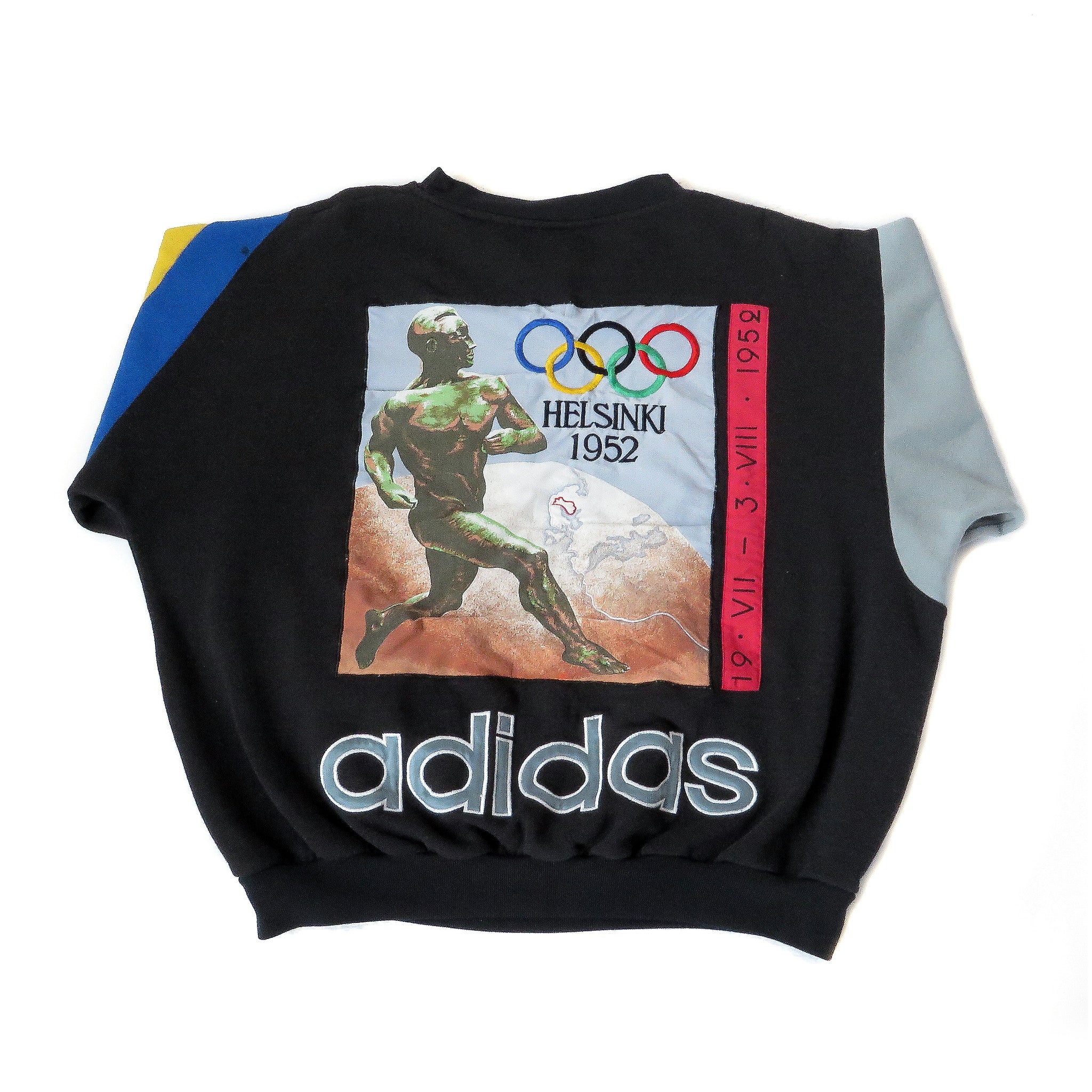 Vintage Adidas Stockholm Olympics Crewneck Sweatshirt Sz L