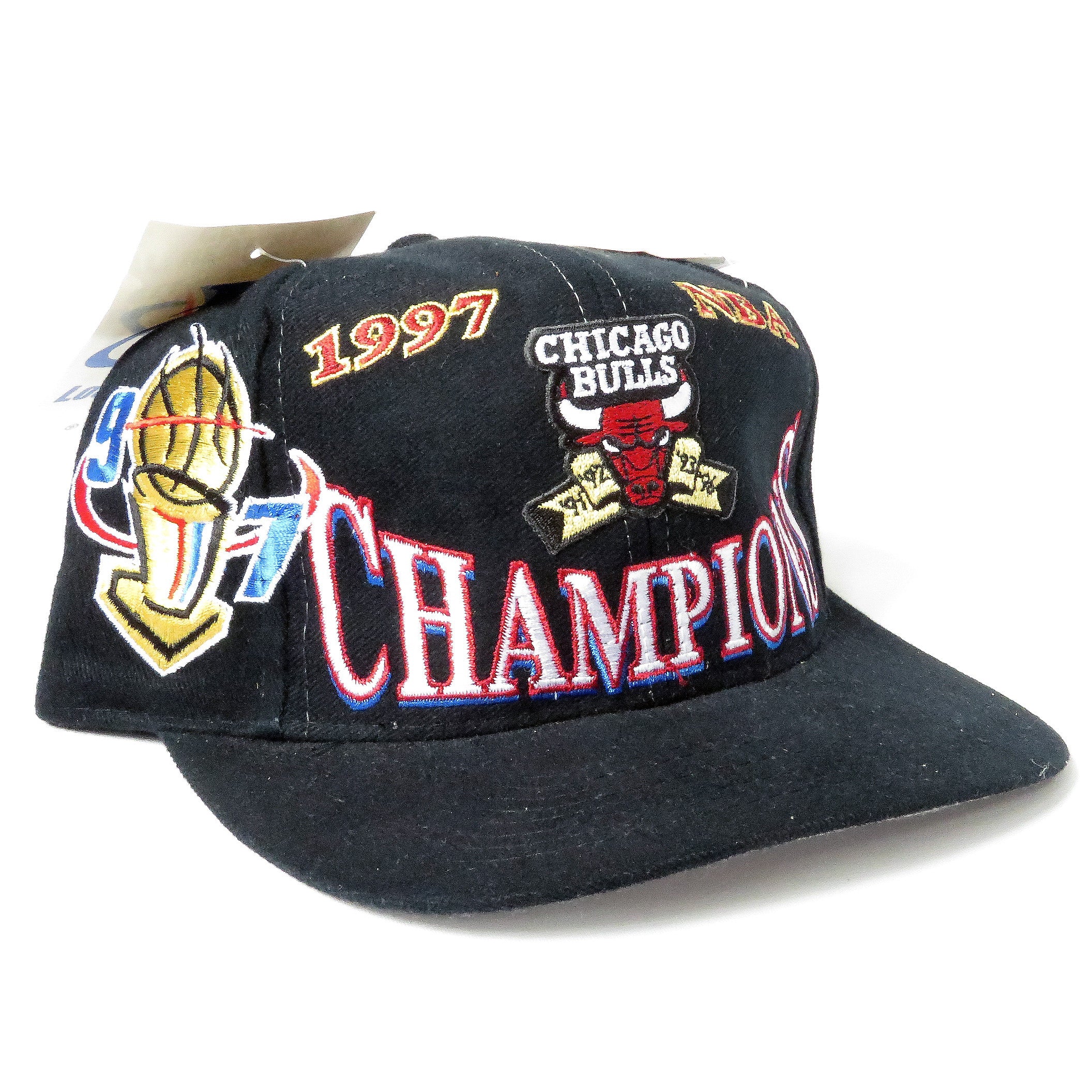 Vintage 1998 Chicago Bulls Hat. The hat is in good - Depop