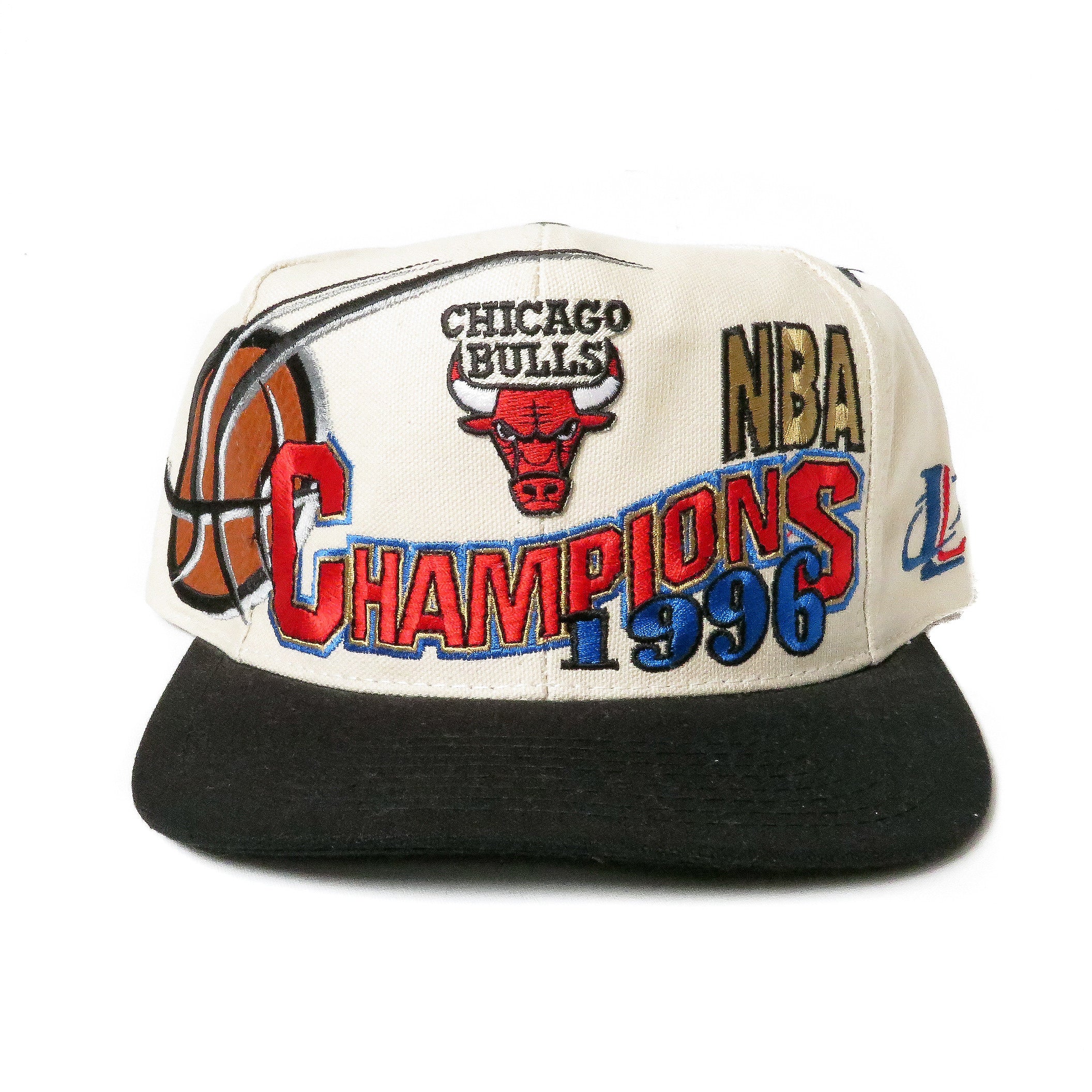 Chicago Bulls NBA Best Record 95-'96 Season Headmaster Vintage Snapbac –  thecapwizard