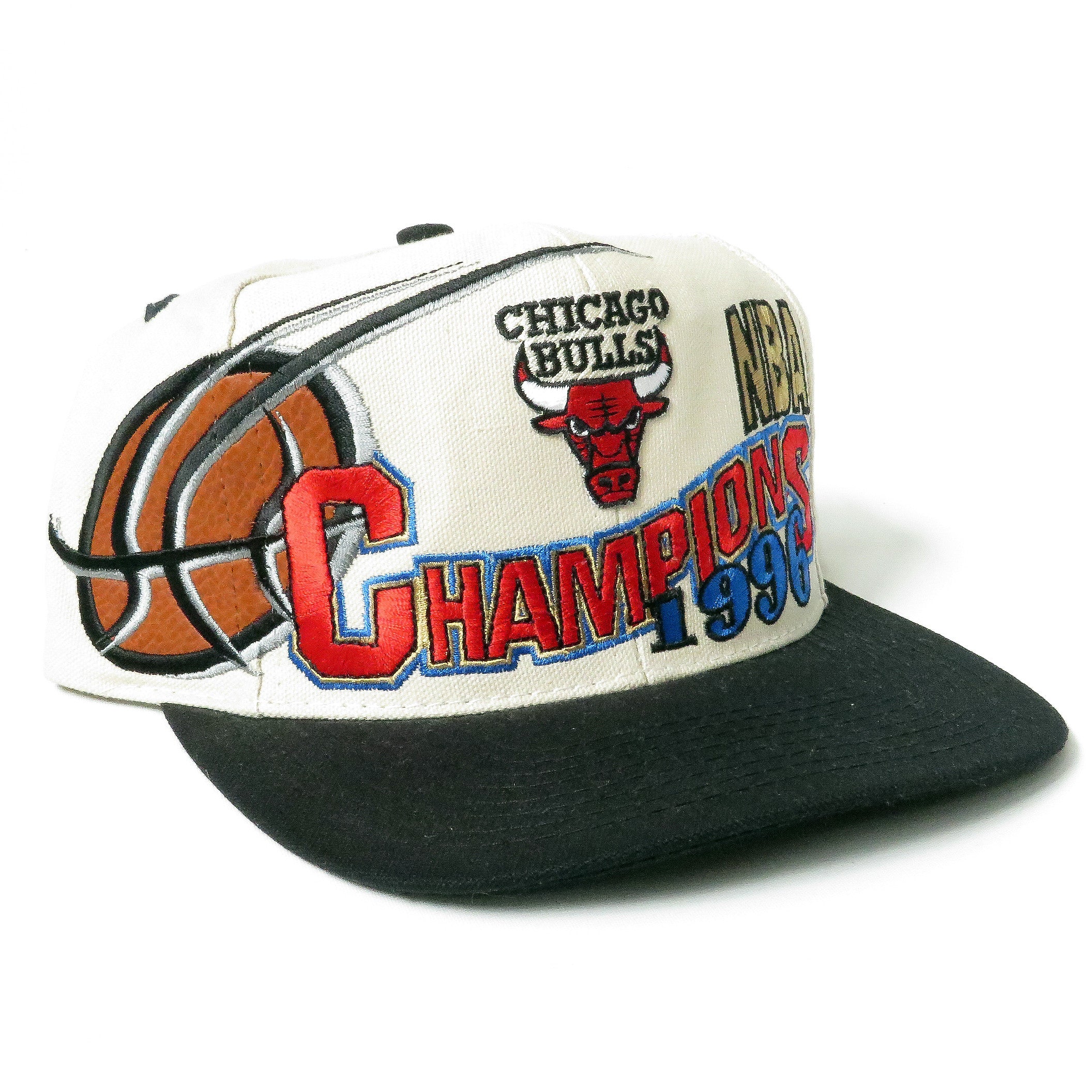 Vintage Chicago Bulls 1996 NBA Champions Snapback Hat