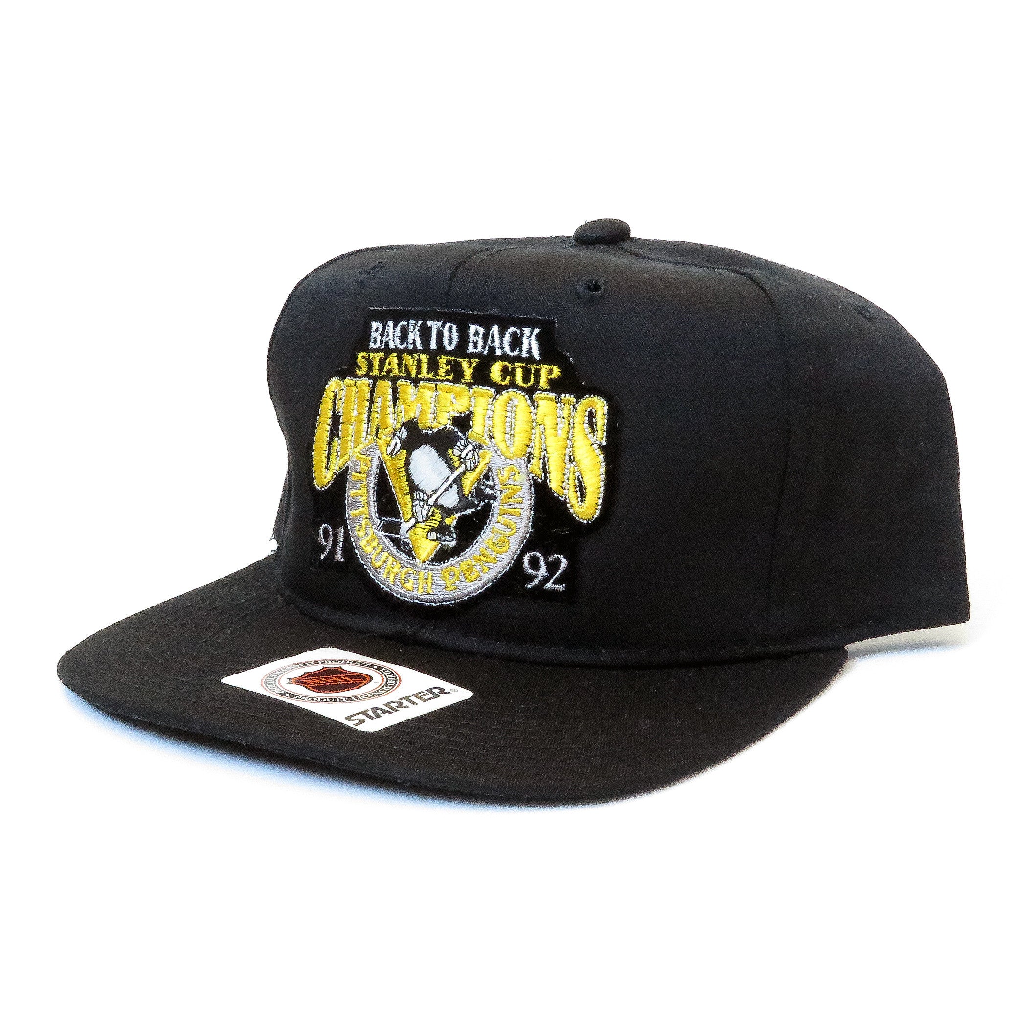 Vintage Starter Pittsburgh Penguins Strapback Hat