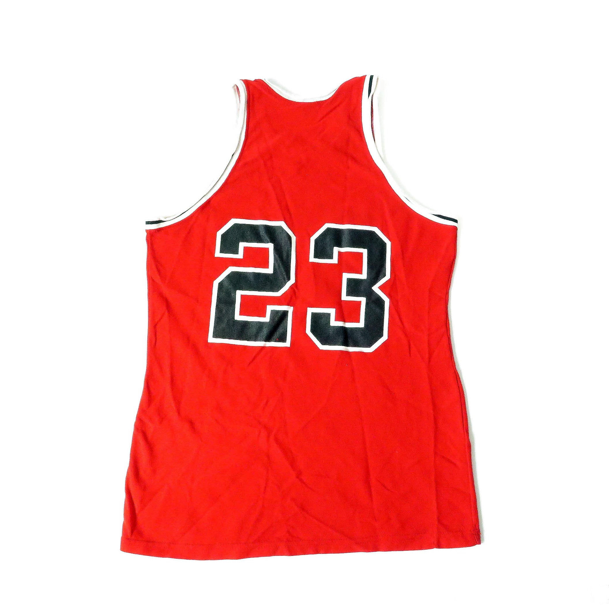 Vintage Michael Jordan Chicago Bulls Sand Knit Jersey Sz L