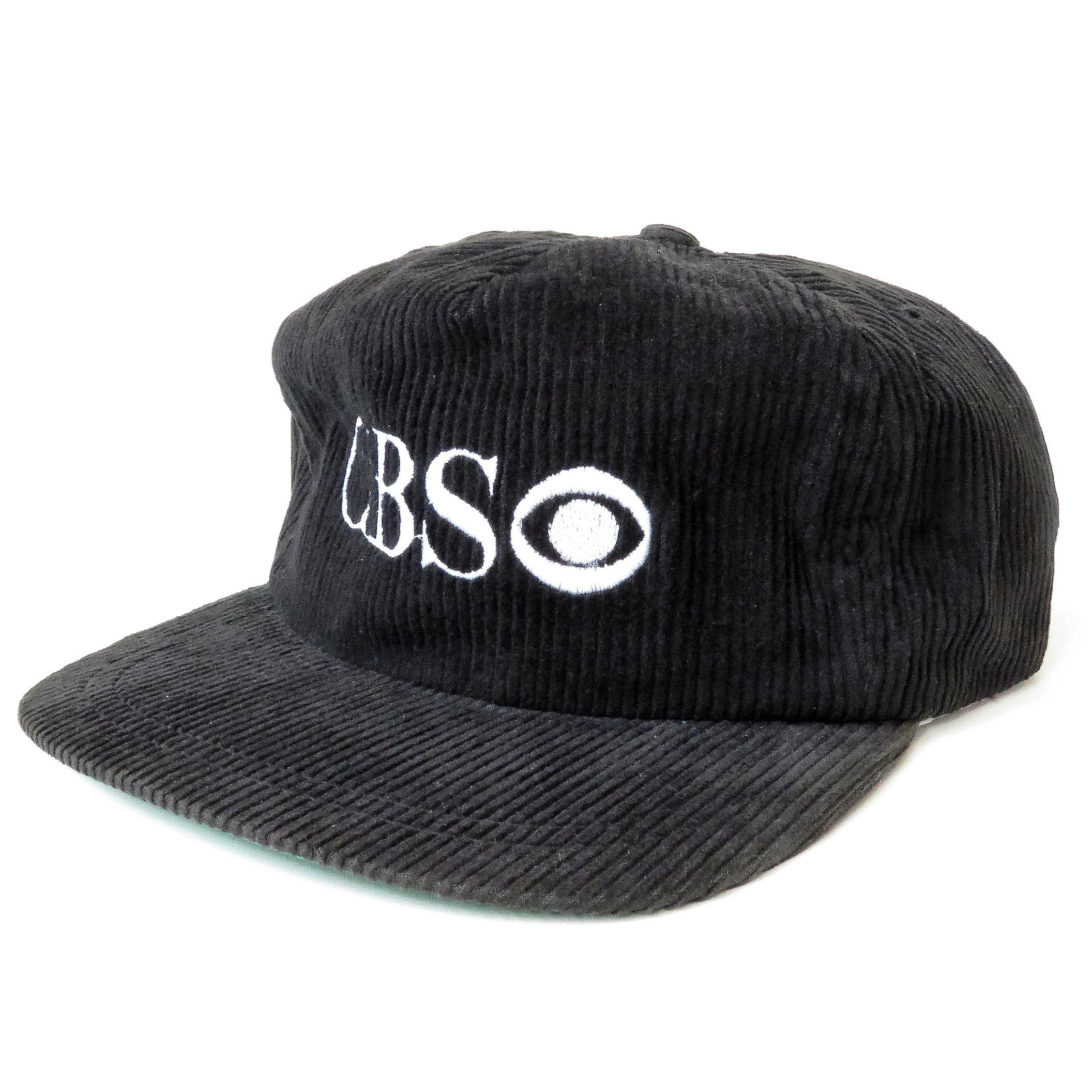 Vintage CBS Corduroy Strapback Hat