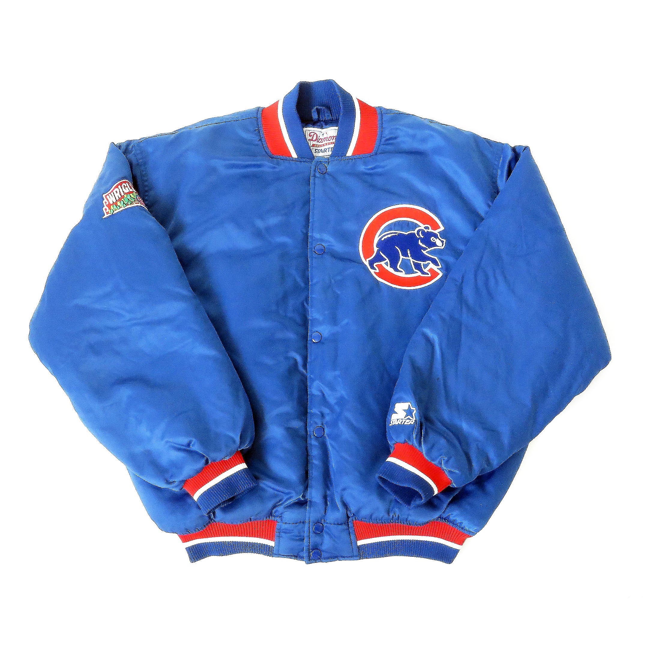 Vintage Chicago Cubs Starter Jacket Sz L – Snap Goes My Cap