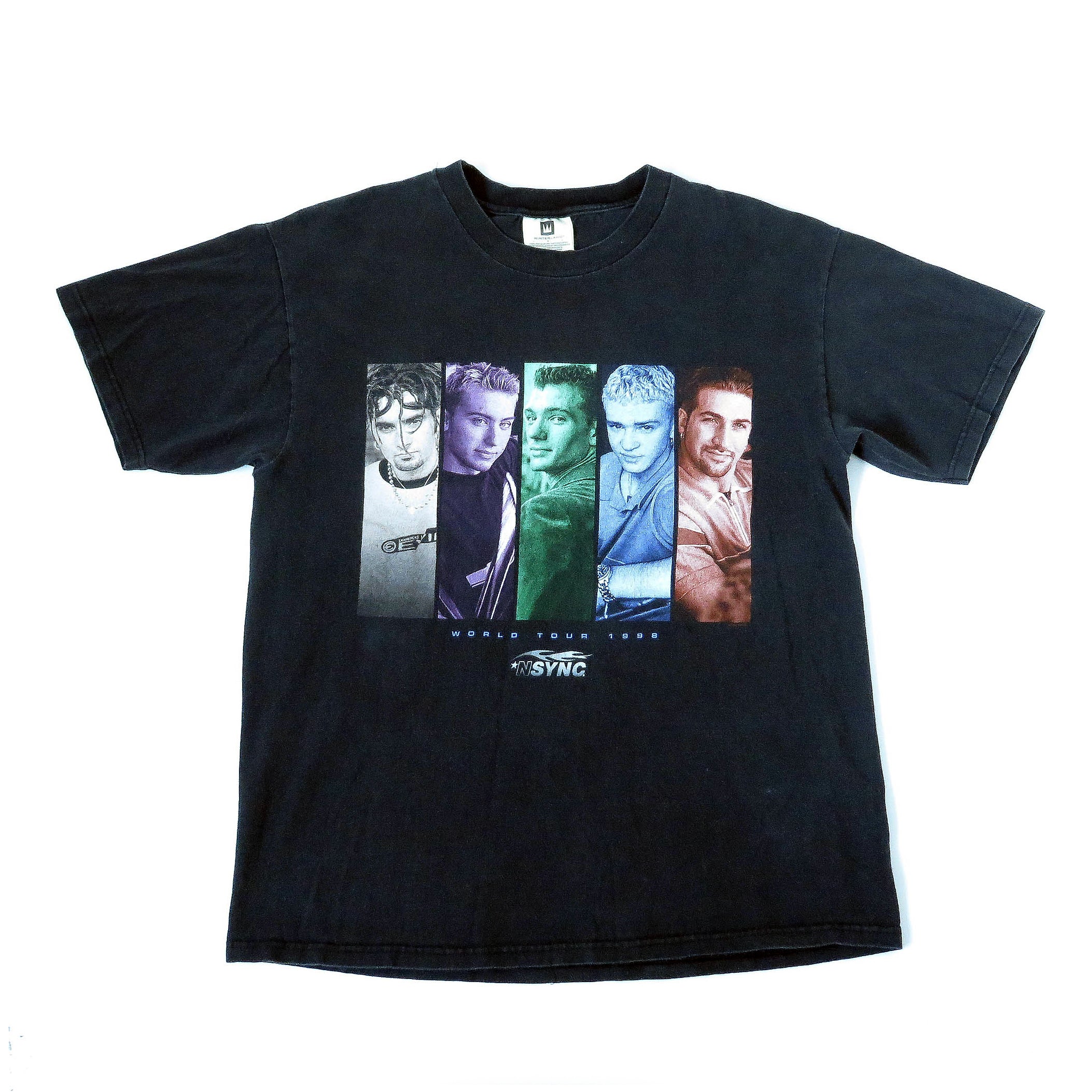 Vintage 1998 NSYNC World Tour T-Shirt Sz L