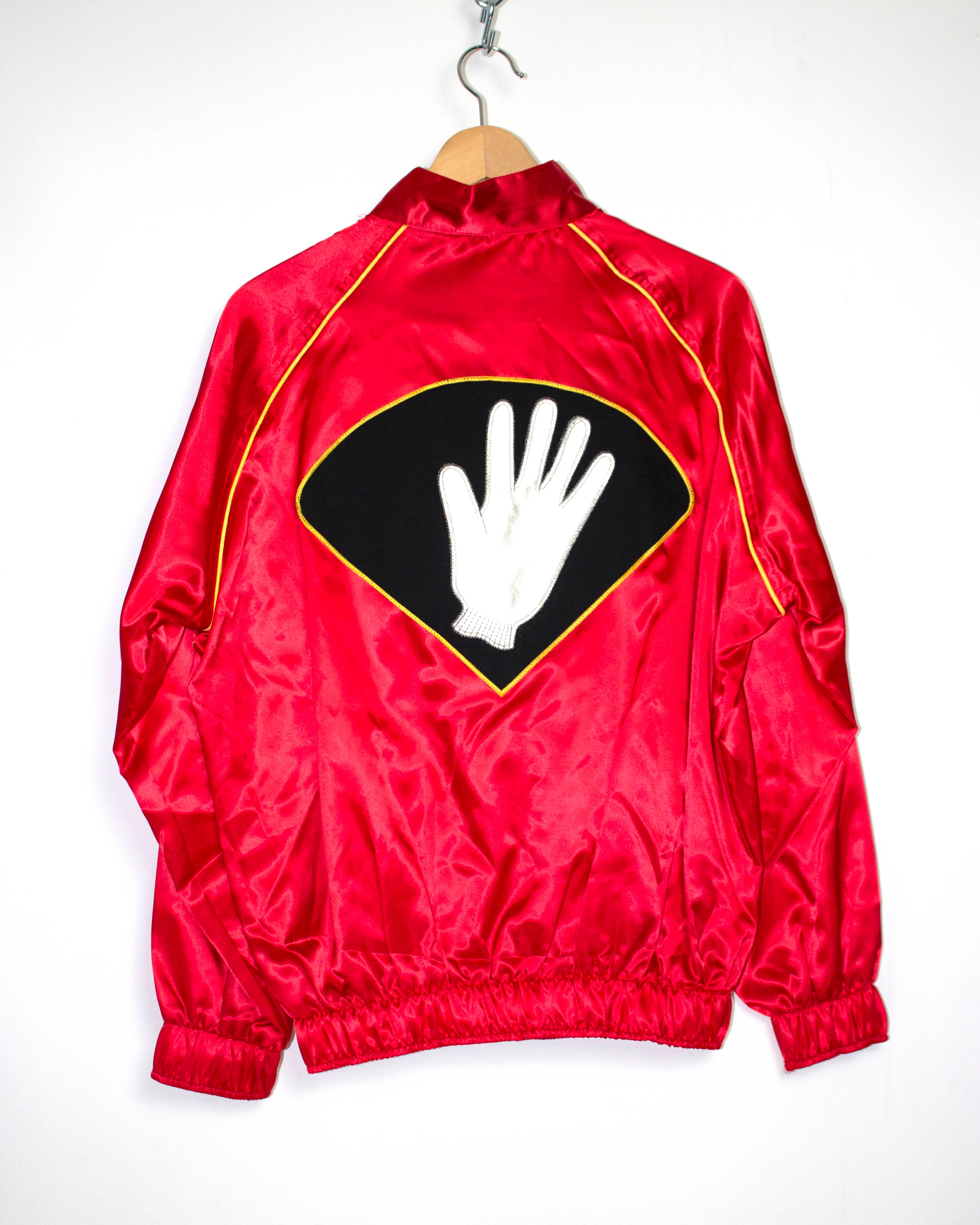 Vintage 1987 Michael Jackson Smooth Criminal Crew Jacket Sz S
