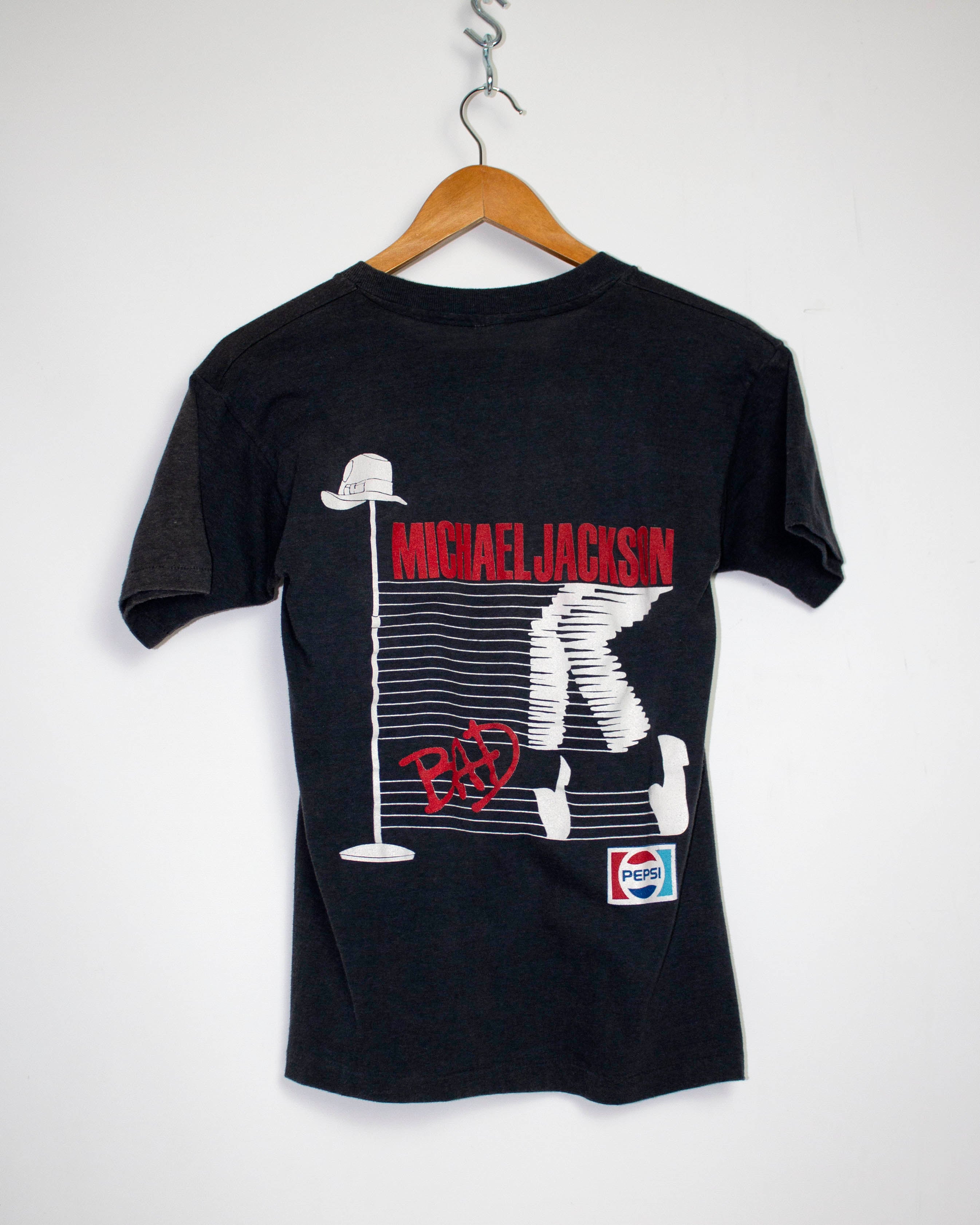 Vintage Michael Jackson 1988 Bad Tour T-Shirt Sz M