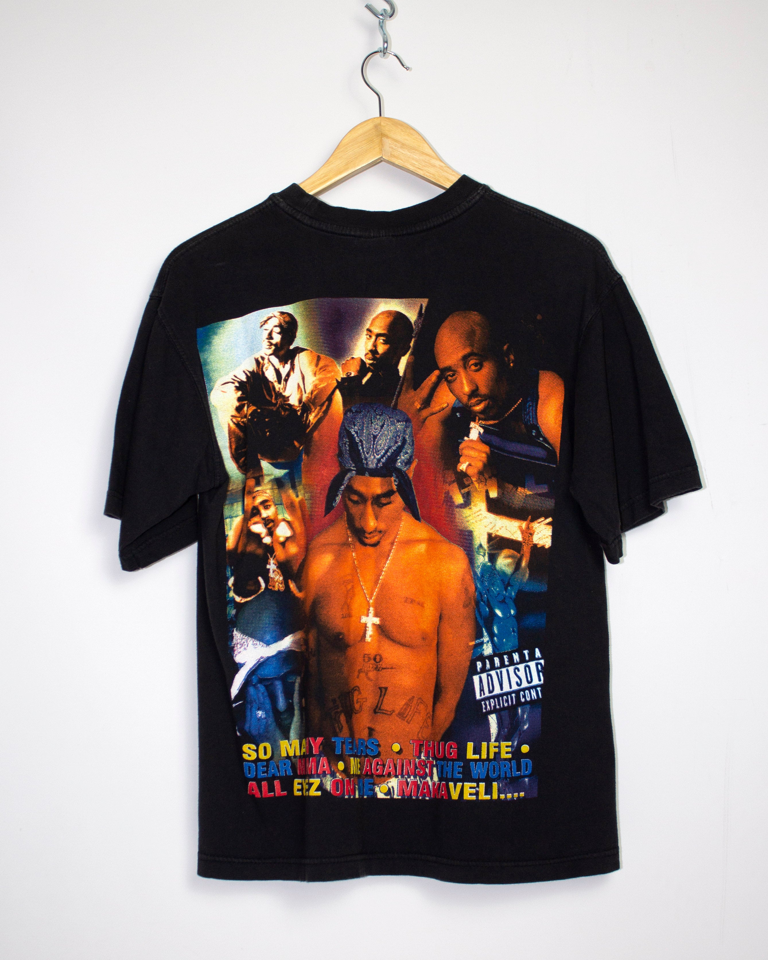 Vintage Tupac Shakur In Memory of 2Pac T-Shirt Sz M