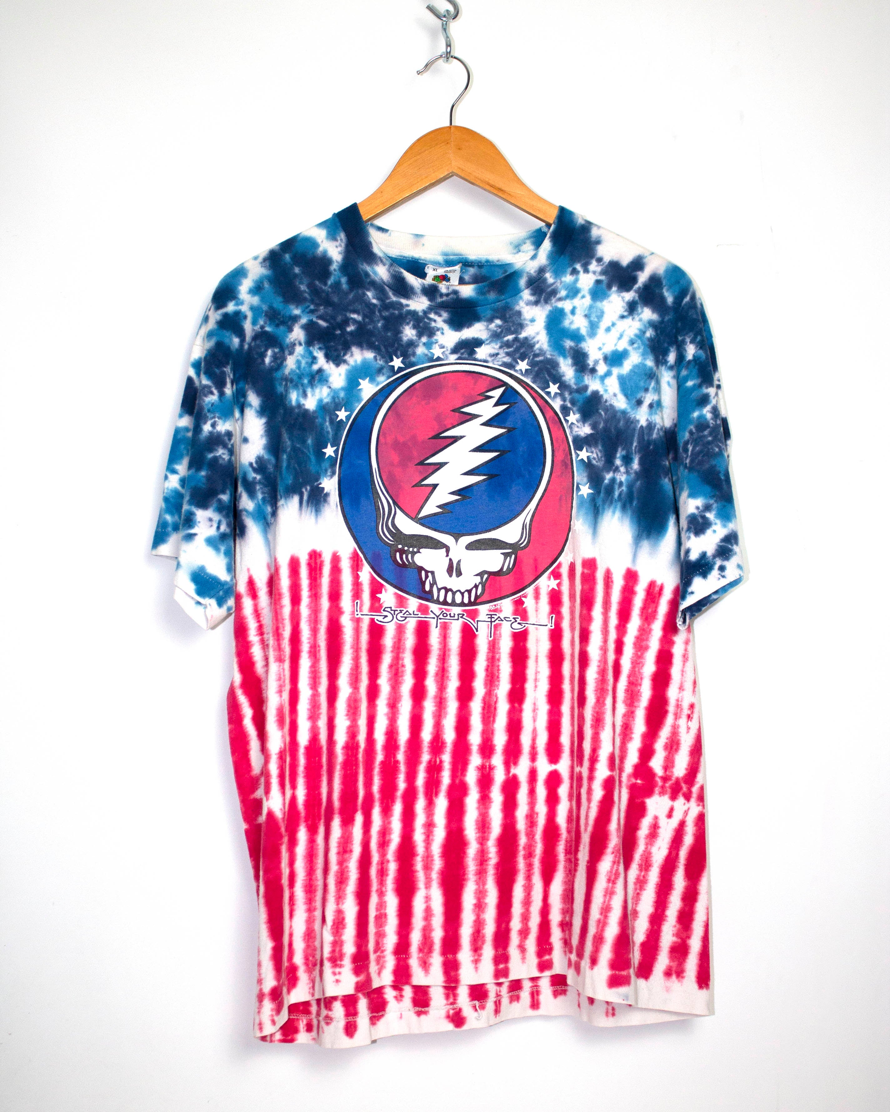 Vintage 1988 Grateful Dead Steal Your Face T-Shirt Sz L